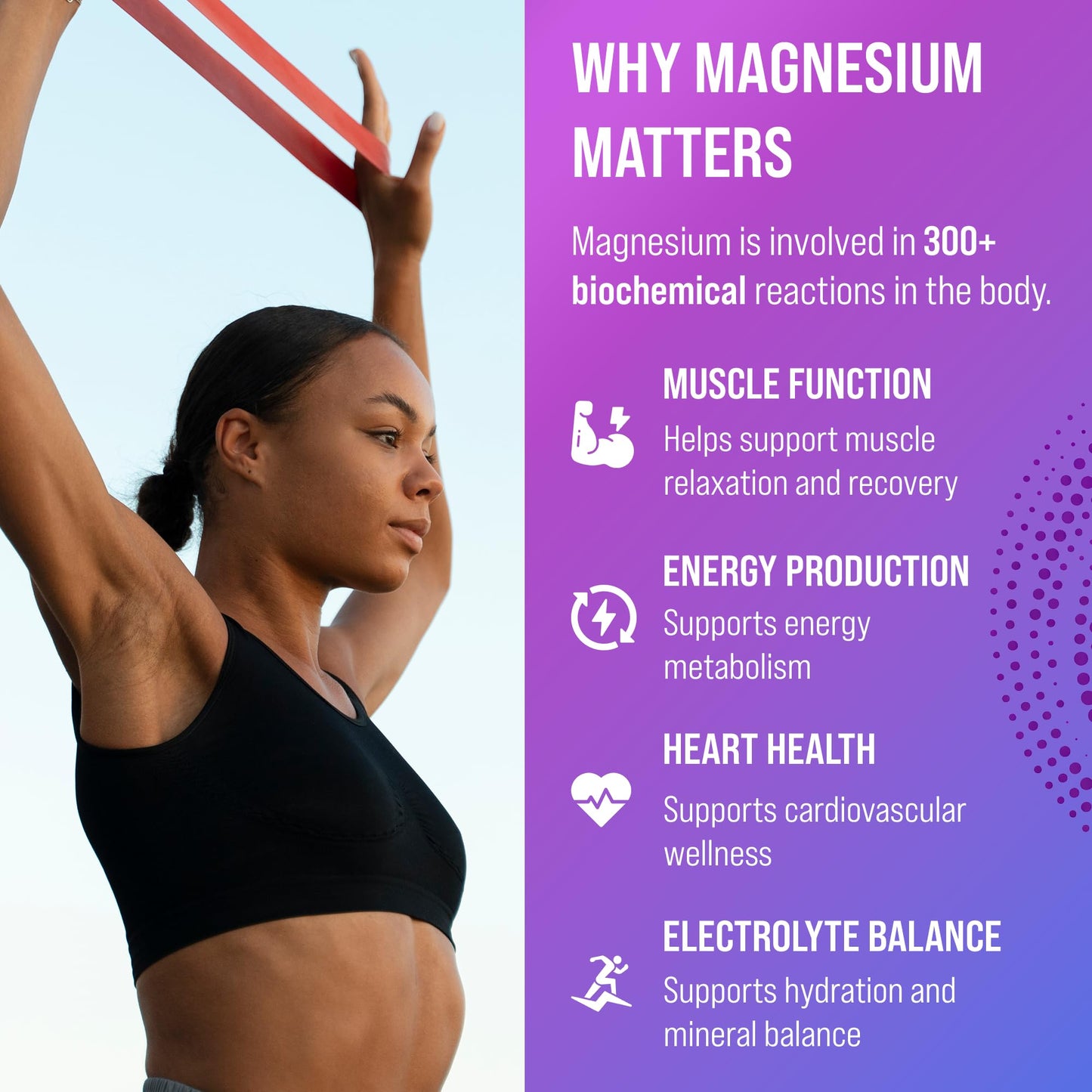 SoulLife Magnesium5X 5-in-1 Magnesium Complex Capsule, 90 Count