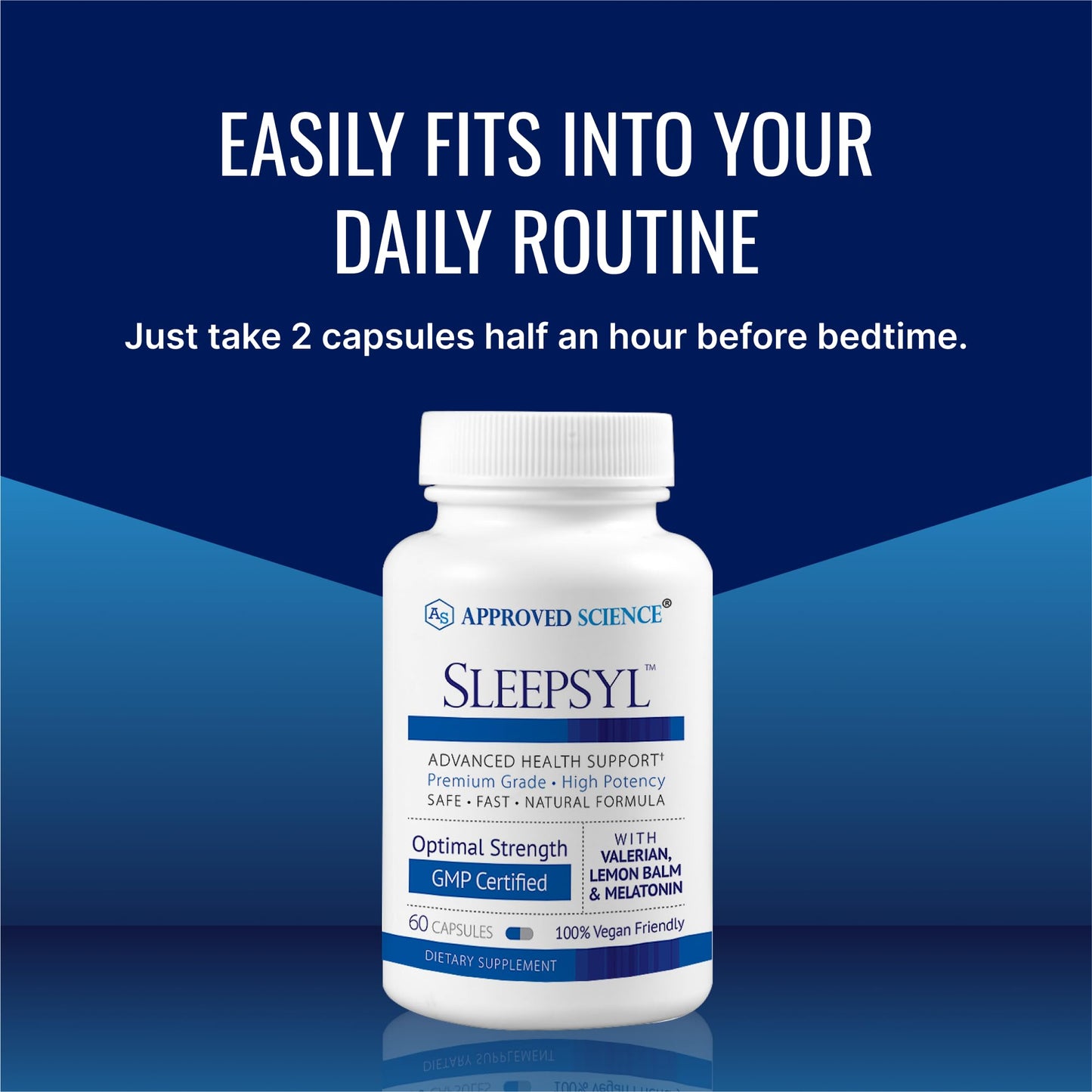 Approved Science Sleepsyl Sleep Supplement Capsules 120