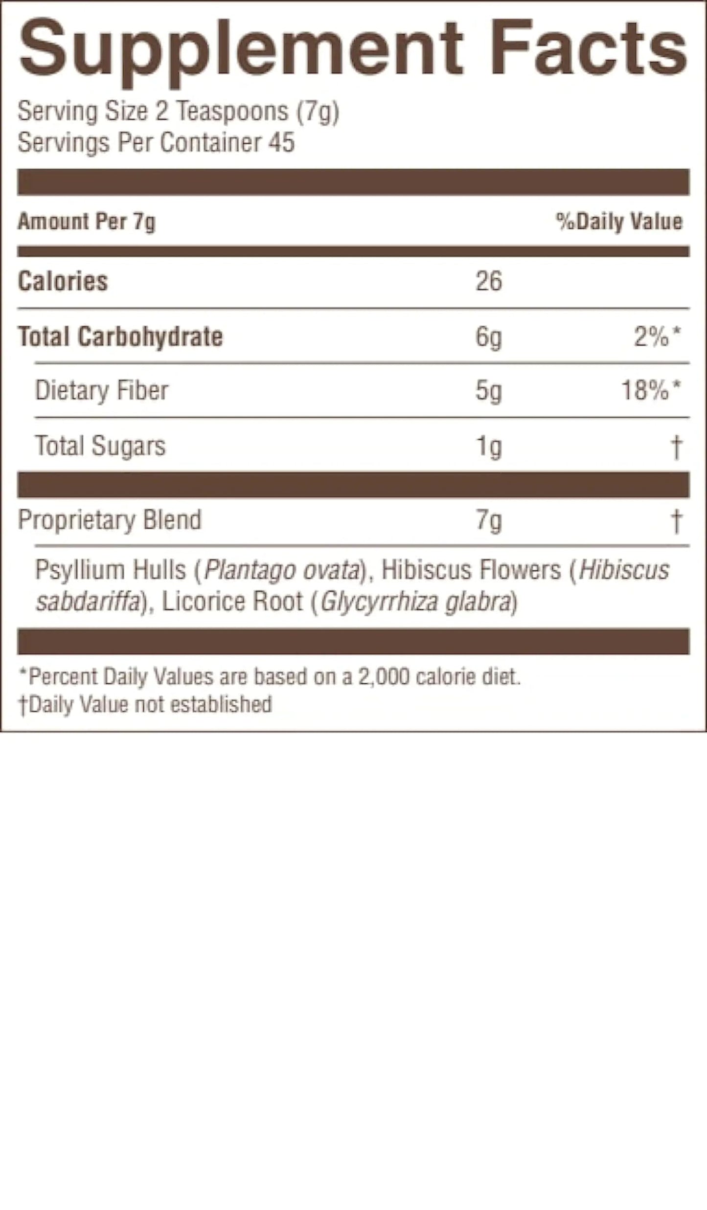 Nature's Sunshine Psyllium Hulls Combination Powder 11 Oz