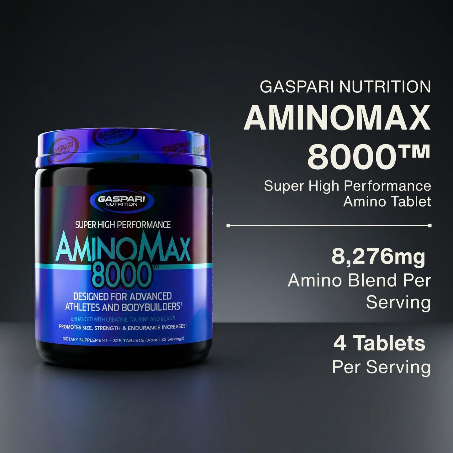Gaspari Nutrition AminoMax 8000 Capsules 325