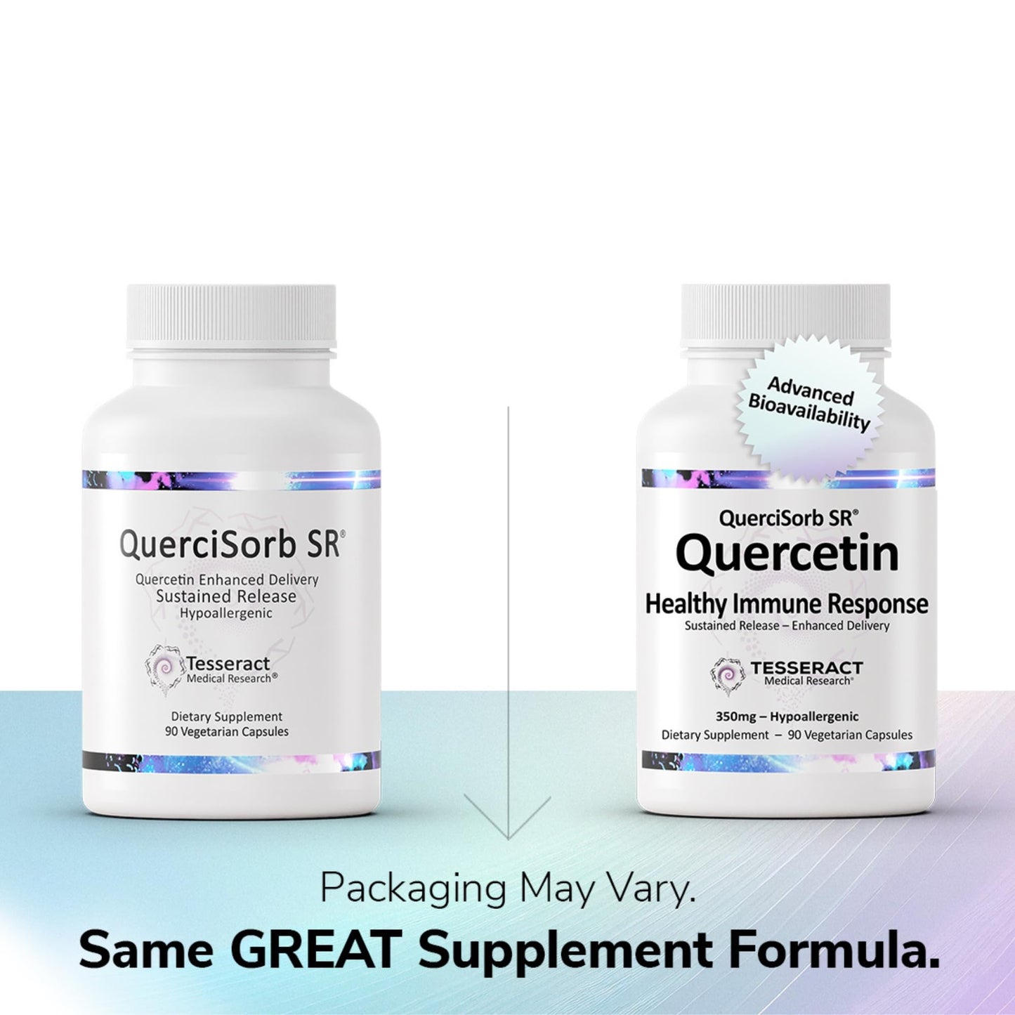 Tesseract Medical Research QuerciSorb SR Quercetin Supplement Capsule 90 Count