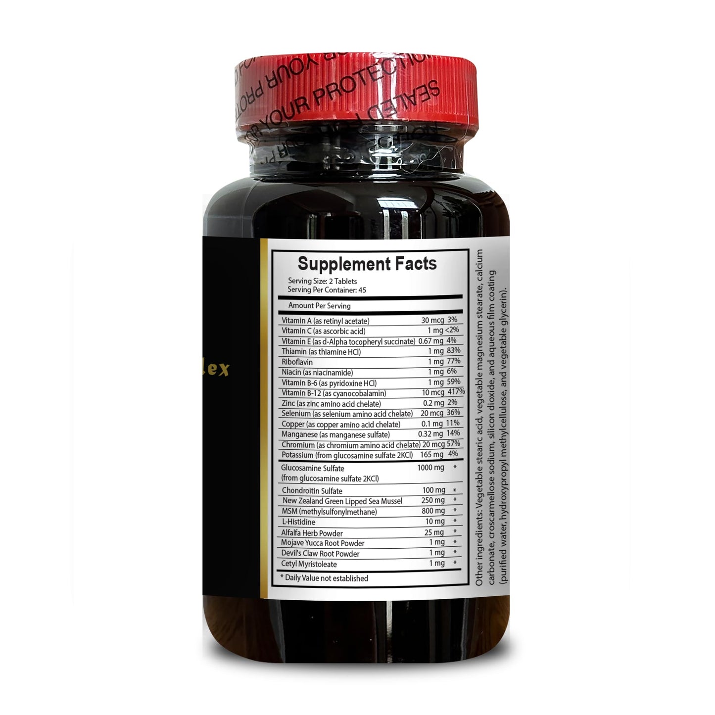 OLANTA TRADE SOLUTION Joint Matrix PRO - Glucosamine Joint Supplement with Chondroitin & MSM, Advanced Joint Supplement 90 Tablets