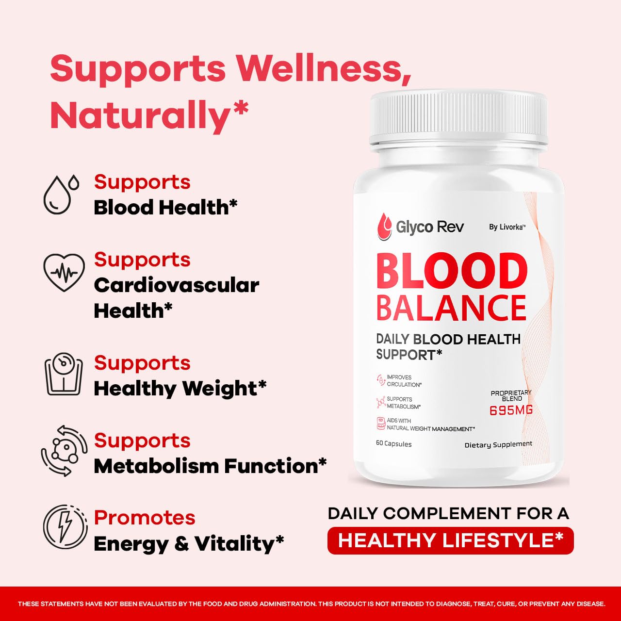 LIVORKA Glyco Rev Capsules 300 Capsules