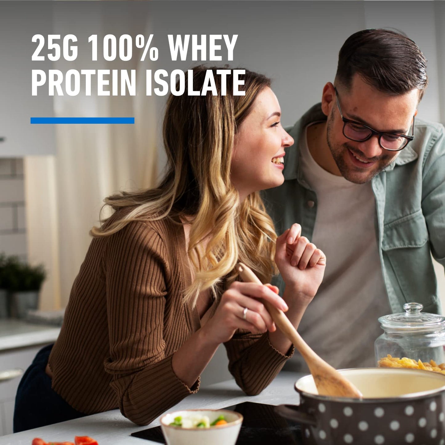 Isopure Zero Carb 100% Pure Whey Isolate Protein Powder, Gluten Free, With Vitamins, Creamy Vanilla, 25g Protein Per Serving, 7.5 Lbs, 110 Servings (Packaging May Vary)