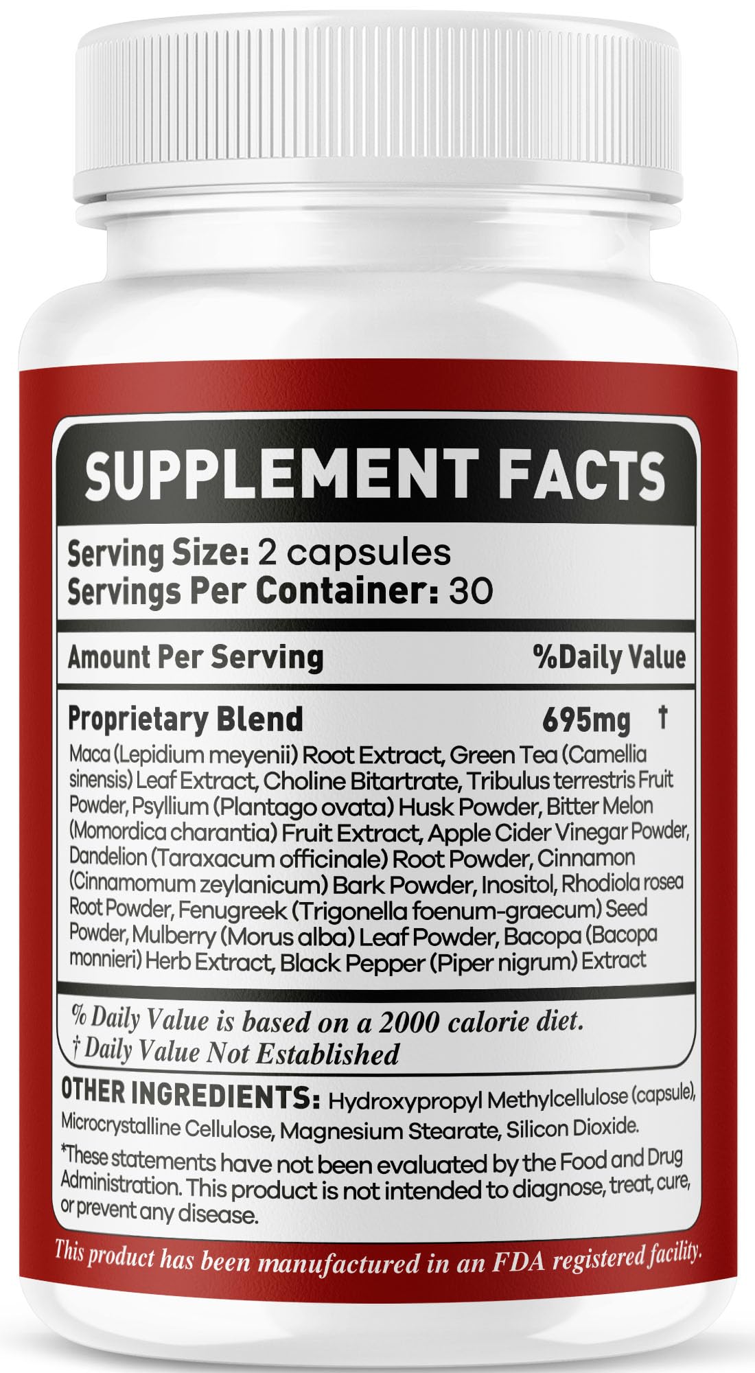 OVICIA GlycoFlush Capsules 120 Capsules