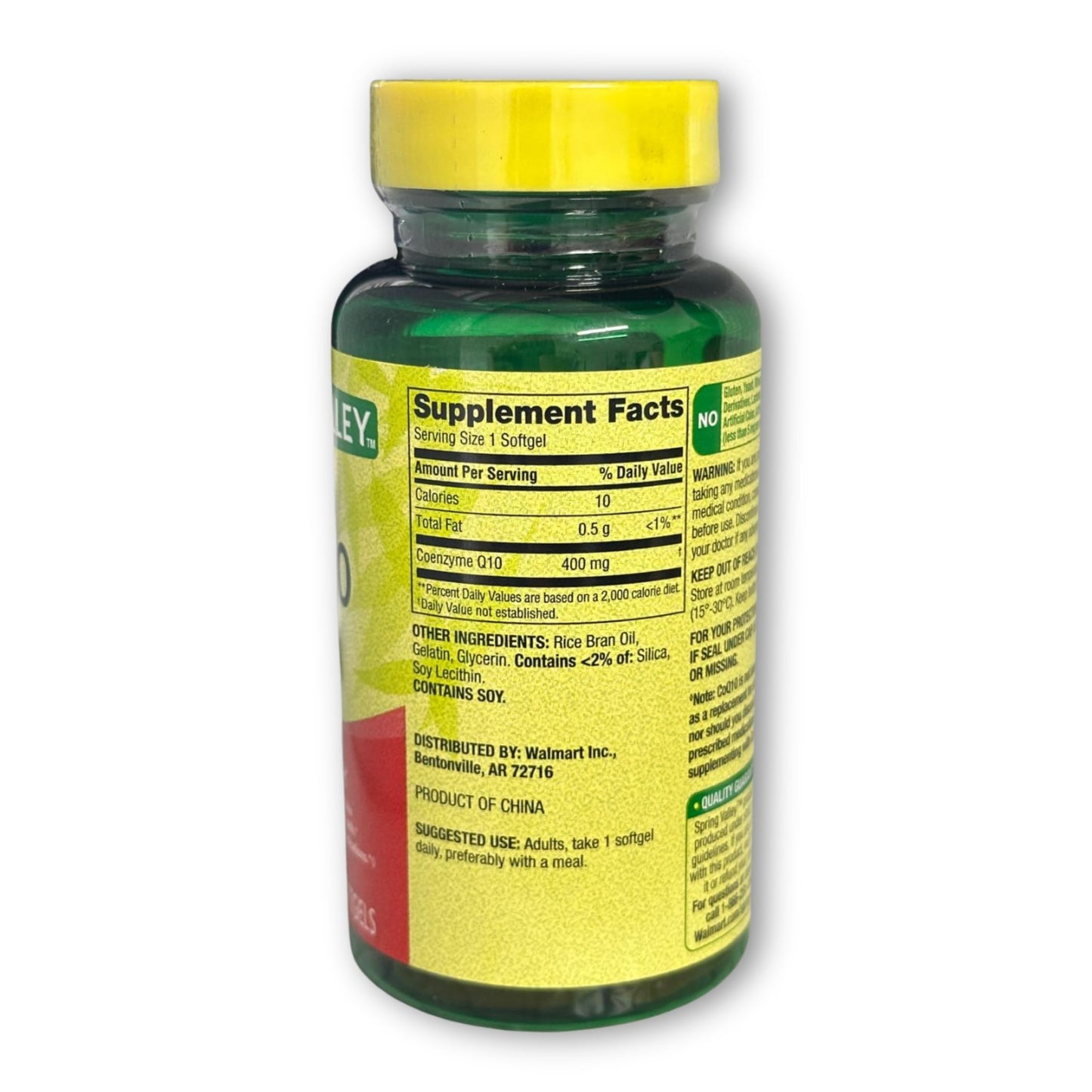 FUSION SHOP STORE CoQ10 400mg Rapid-Release Softgels, 30 Count