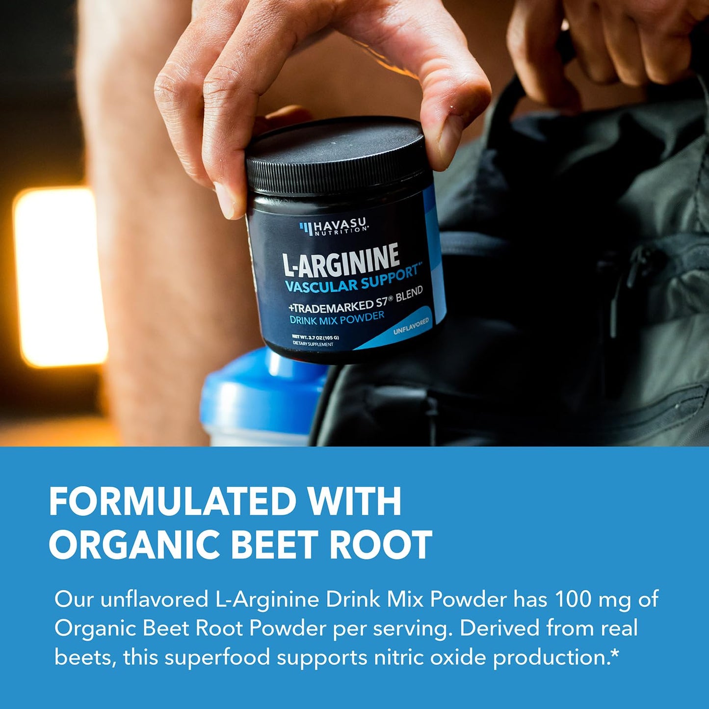 HAVASU NUTRITION L-Arginine Powder 3.7 Ounce