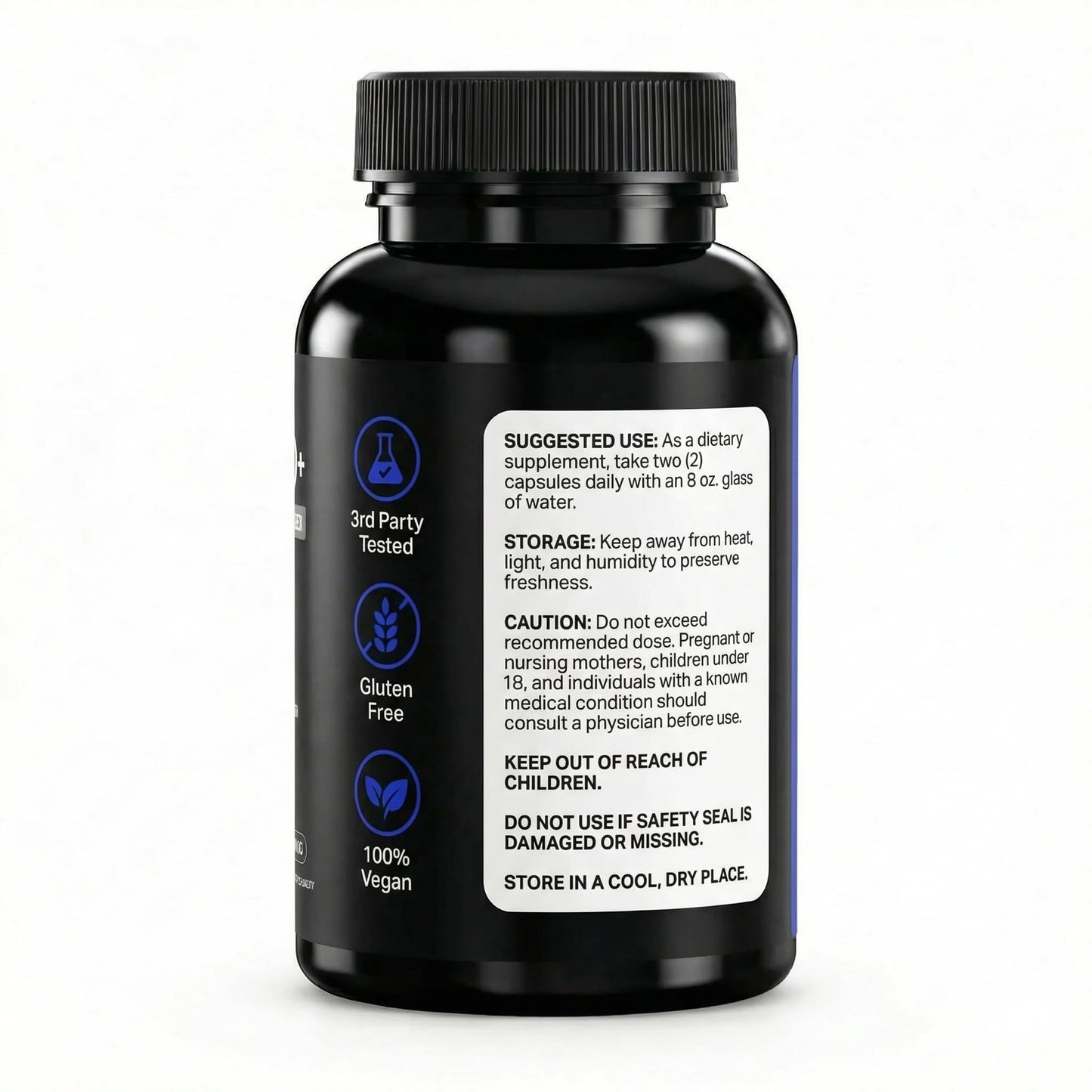 Sage by Good Life Boostiva MenNAD Plus Capsules 60 Count