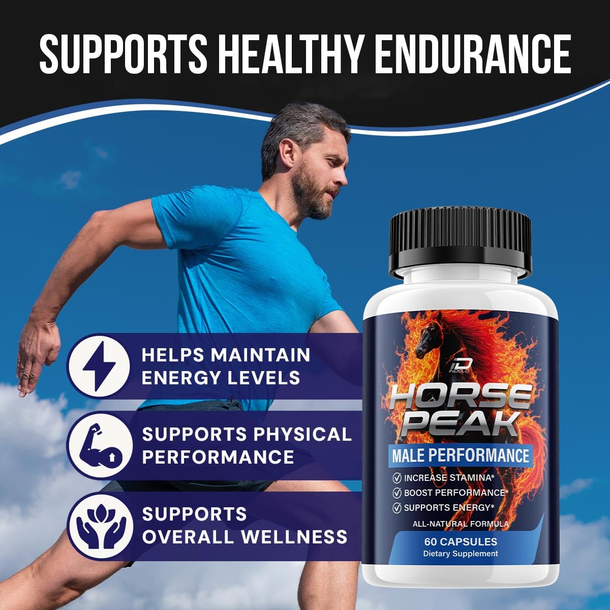 Indelo HorsePeak Capsule 300 Capsules