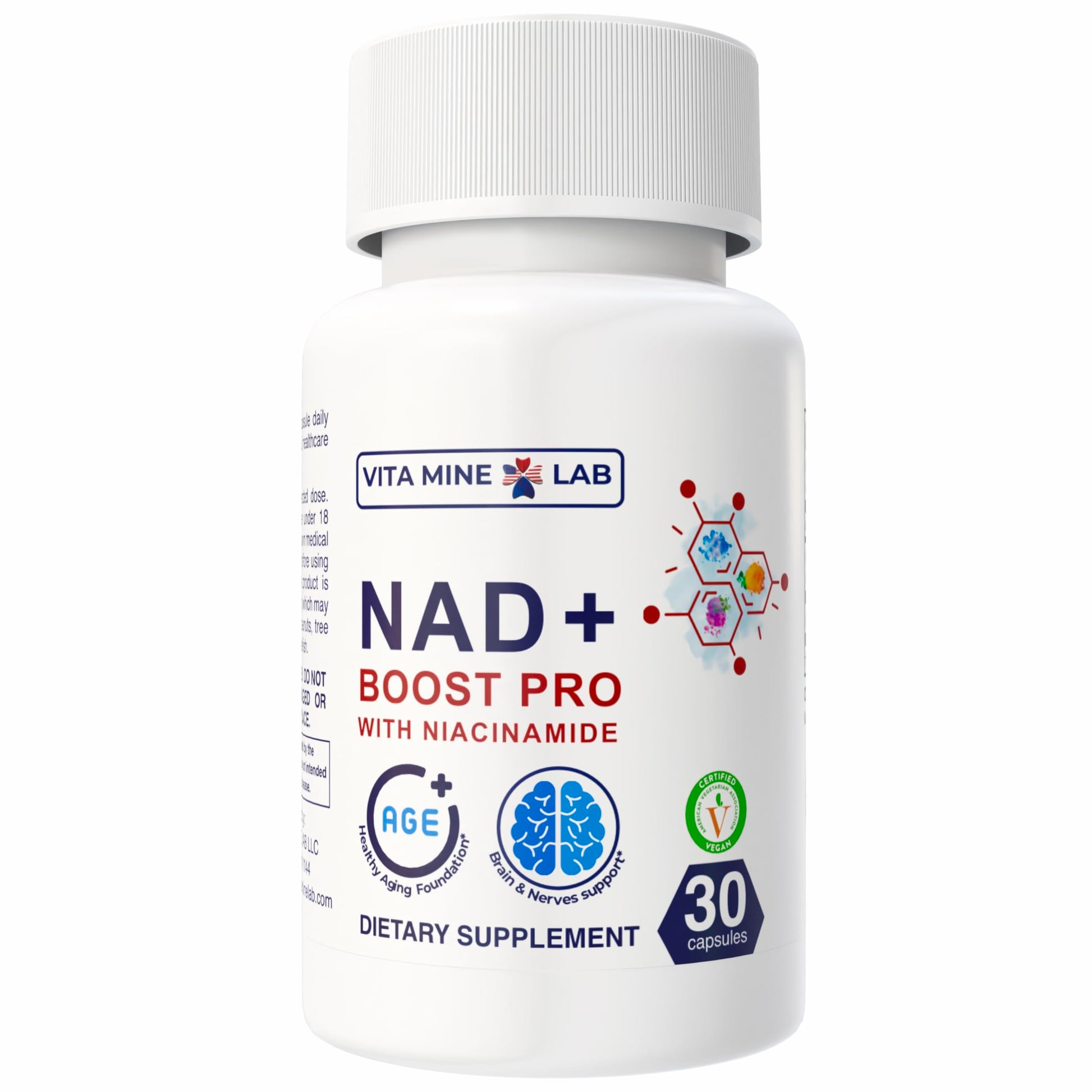 VITA MINE LAB NAD+ Boost Pro 30 Capsules