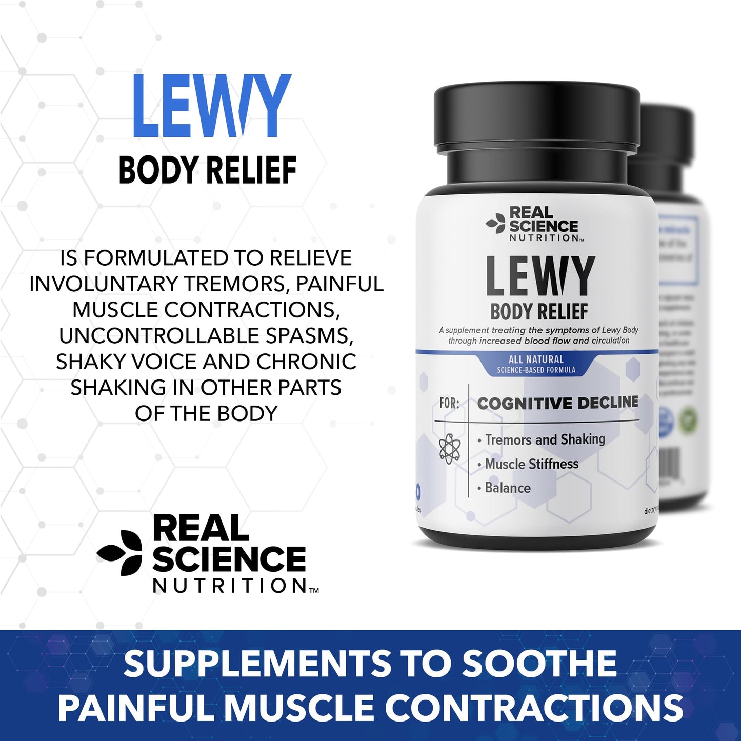 Real Science Nutrition Lew-X Capsules 60 Count