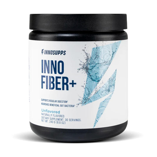 InnoSupps Inno Fiber+ Daily Fiber Supplement for Women and Men, Powder, 10.4 Ounce