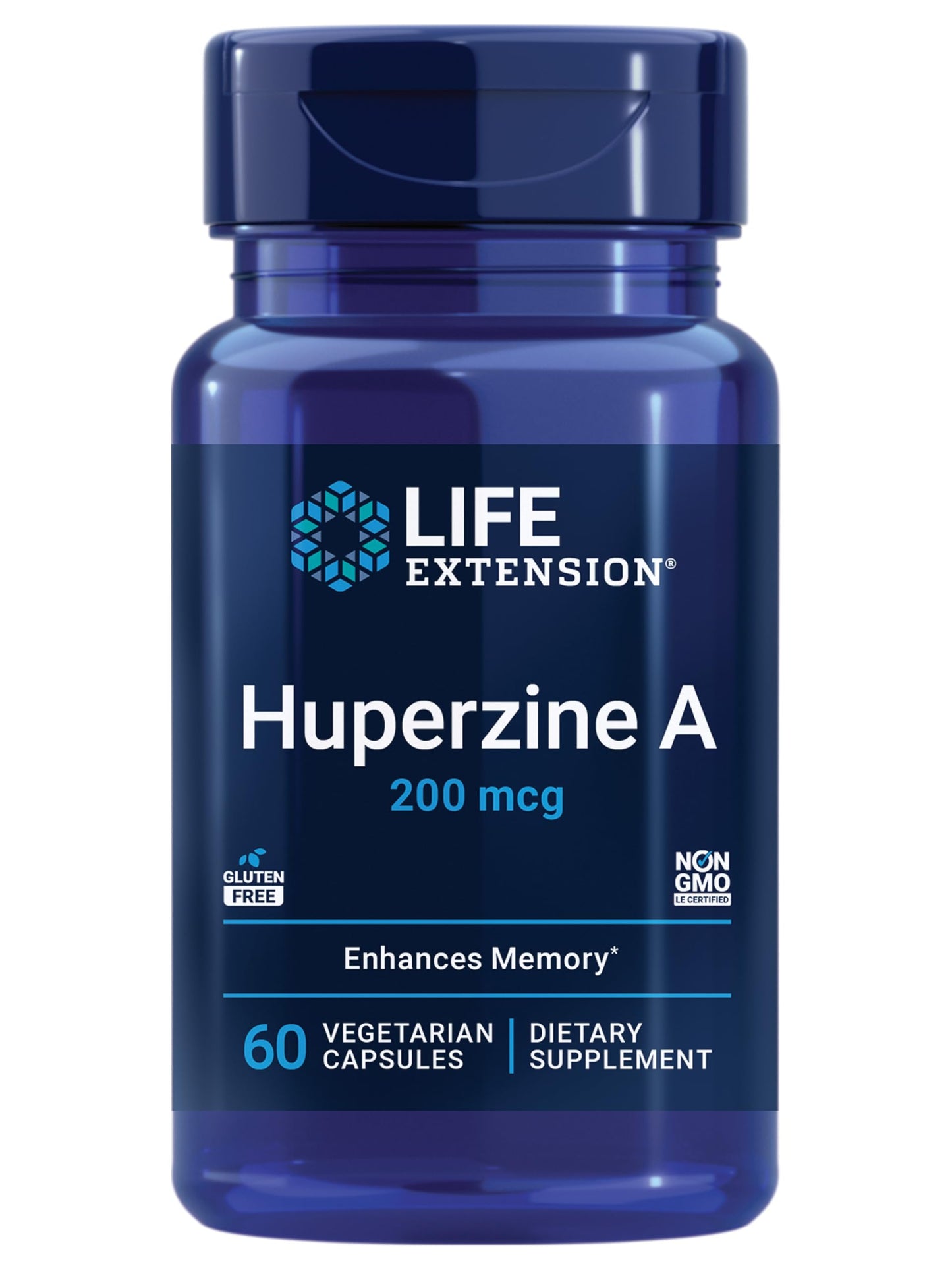 Life Extension Huperzine A Capsule, 60 Count