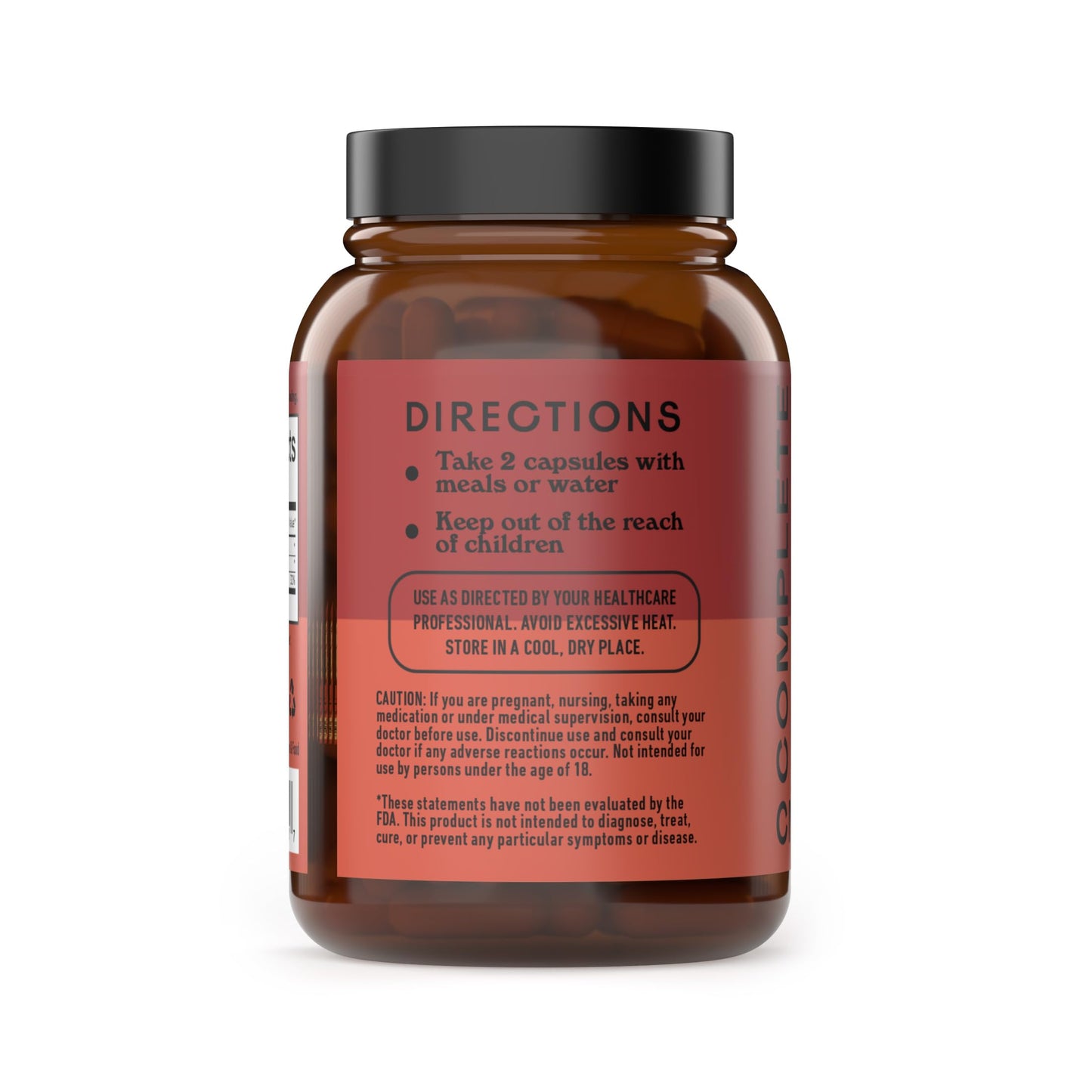 Complete Natural Products Organic Beet Root Capsules 620mg, 100 Capsules