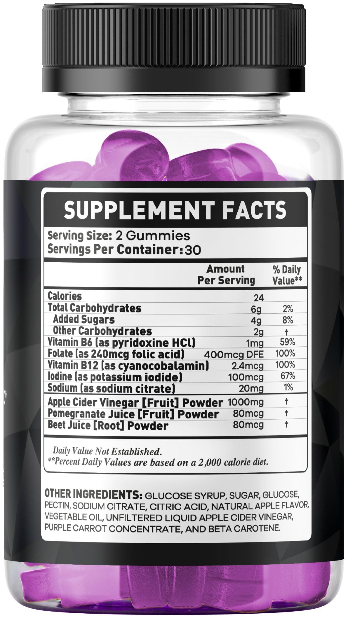 OVICIA VasoManix Gummies Premium Formula Maximum Strength Daily Support, All Natural Vitamins for Overall Health & Wellness, 120 Gummies