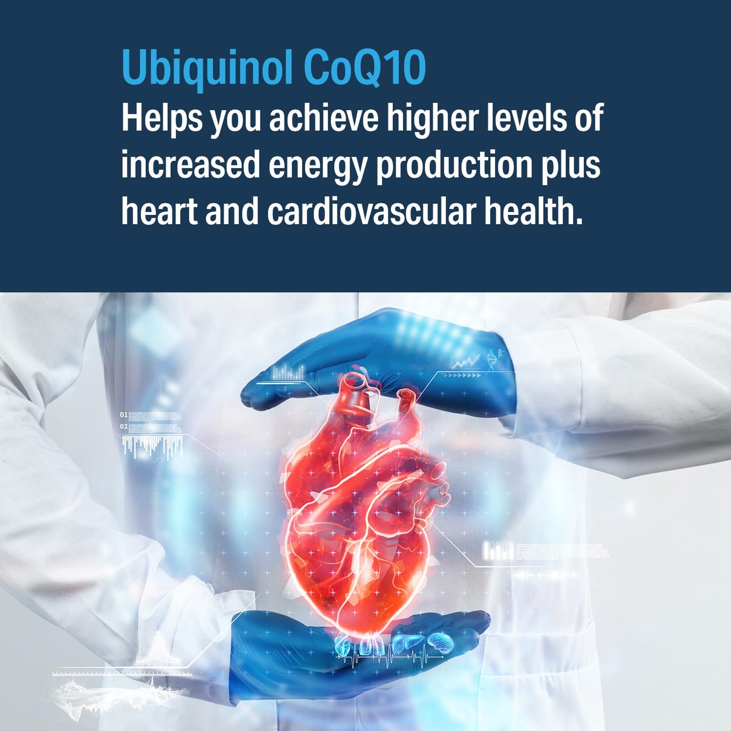 Advanced Bionutritionals Ubiquinol CoQ10 30 Softgels