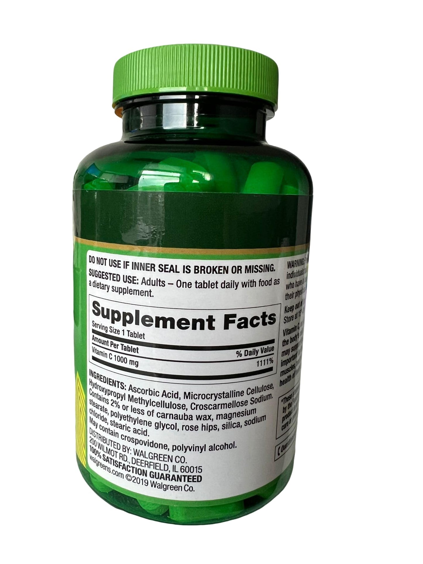 Kaxilu Vitamin C with Rose Hips 1000mg, 200 Tablets