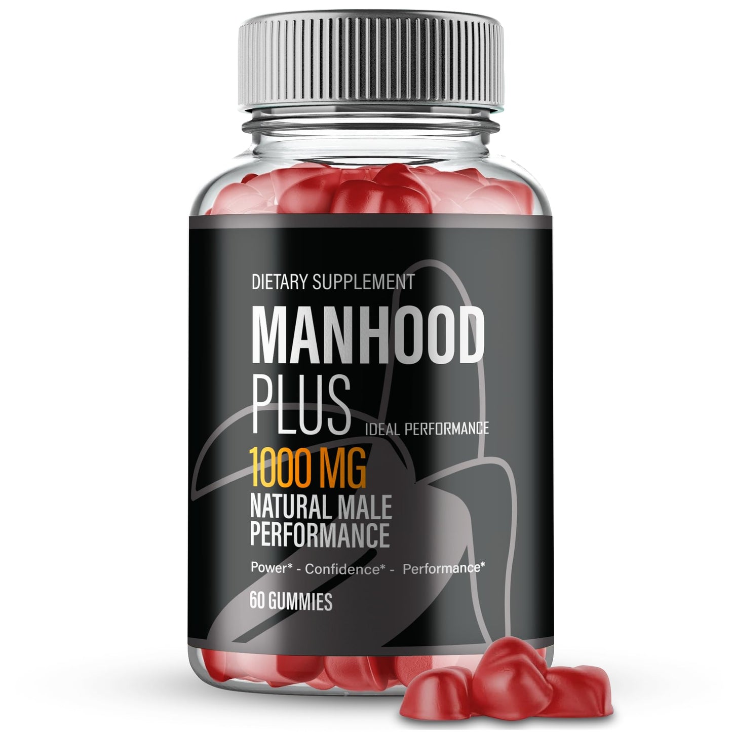 IDEAL PERFORMANCE Manhood Plus Gummies Gummy 60 Count