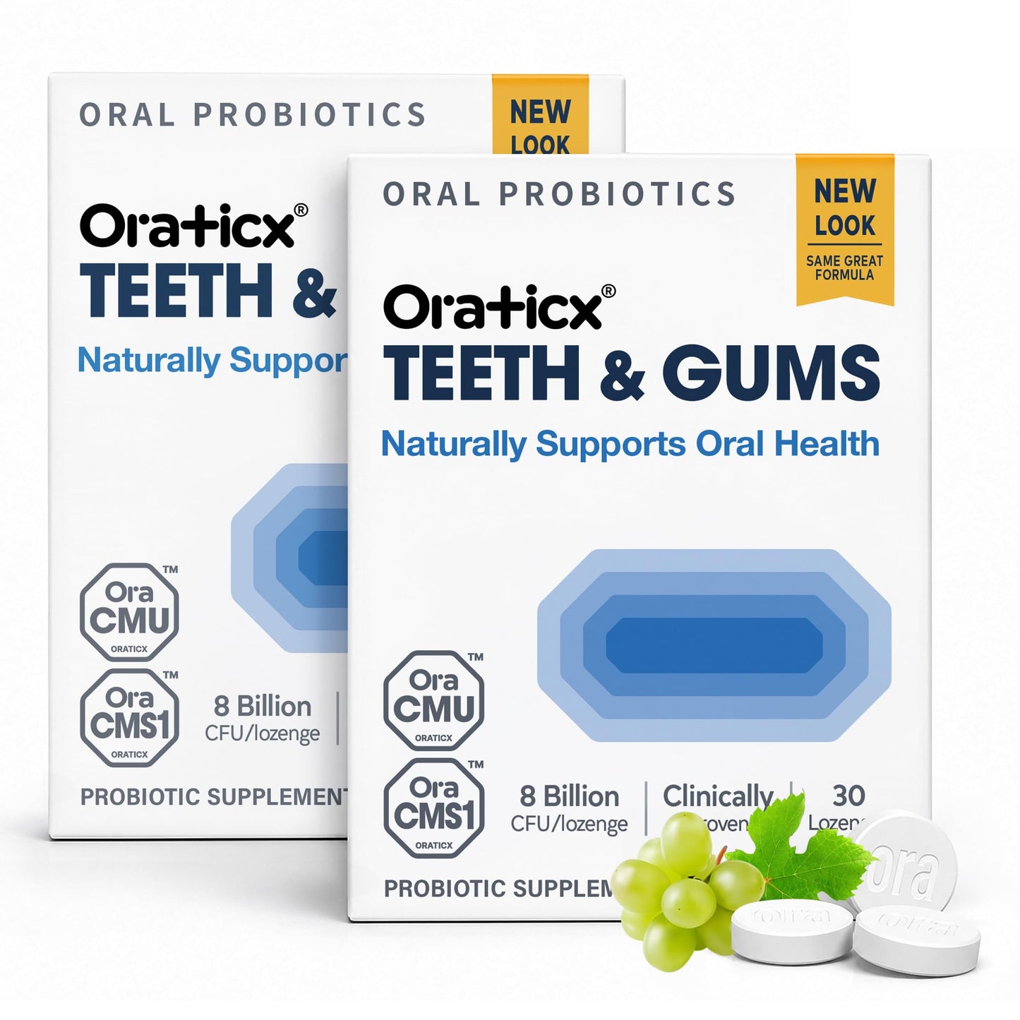 OraTicx Teeth & Gums Oral Probiotics Lozenge, 60 Lozenges