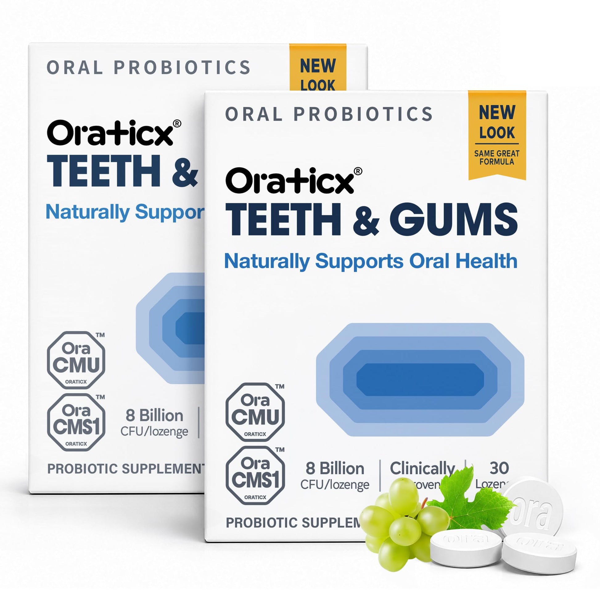 OraTicx Teeth & Gums Oral Probiotics Lozenge, 60 Lozenges