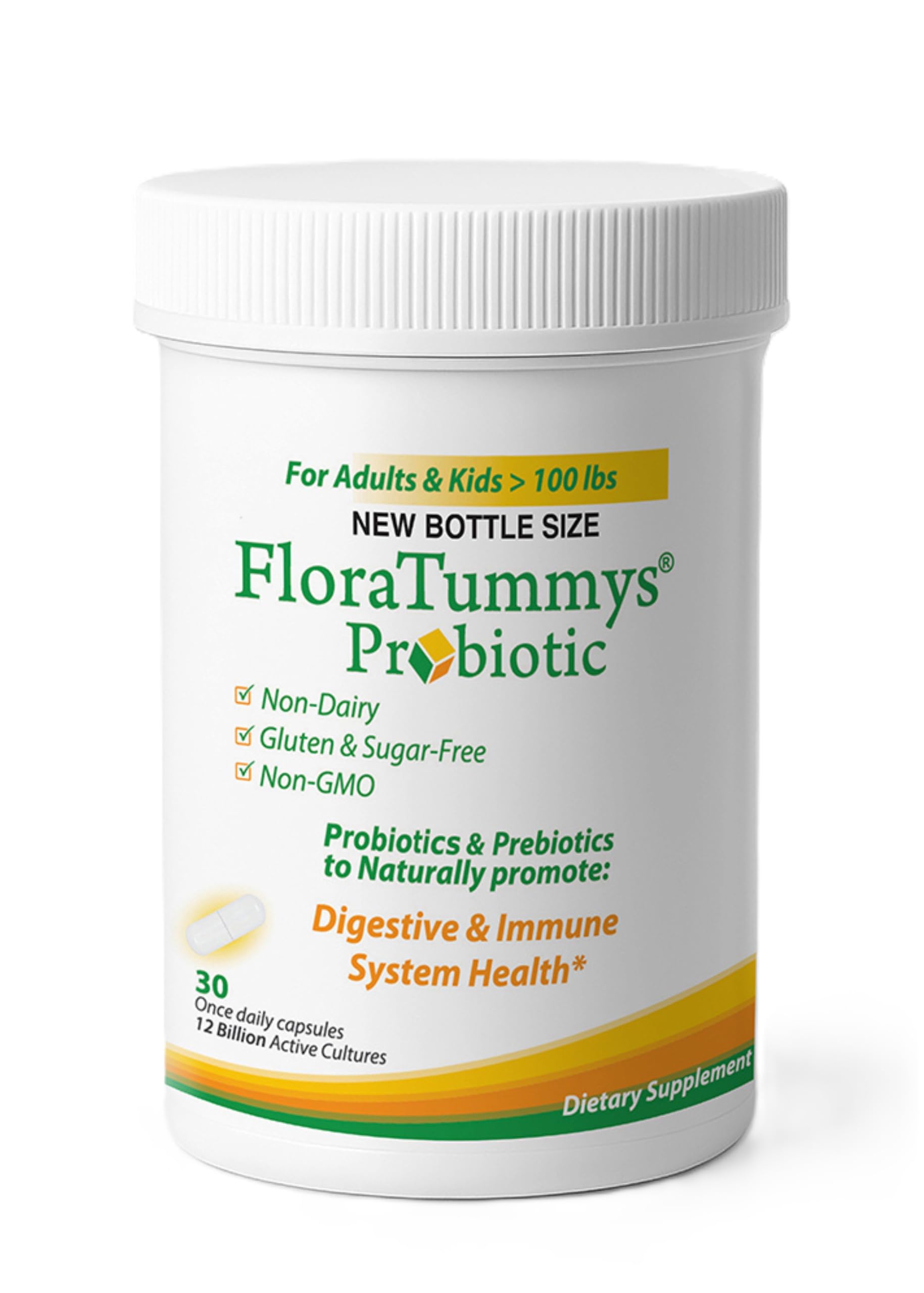 FloraTummys Probiotic for Women, Men and Kids Capsule 30