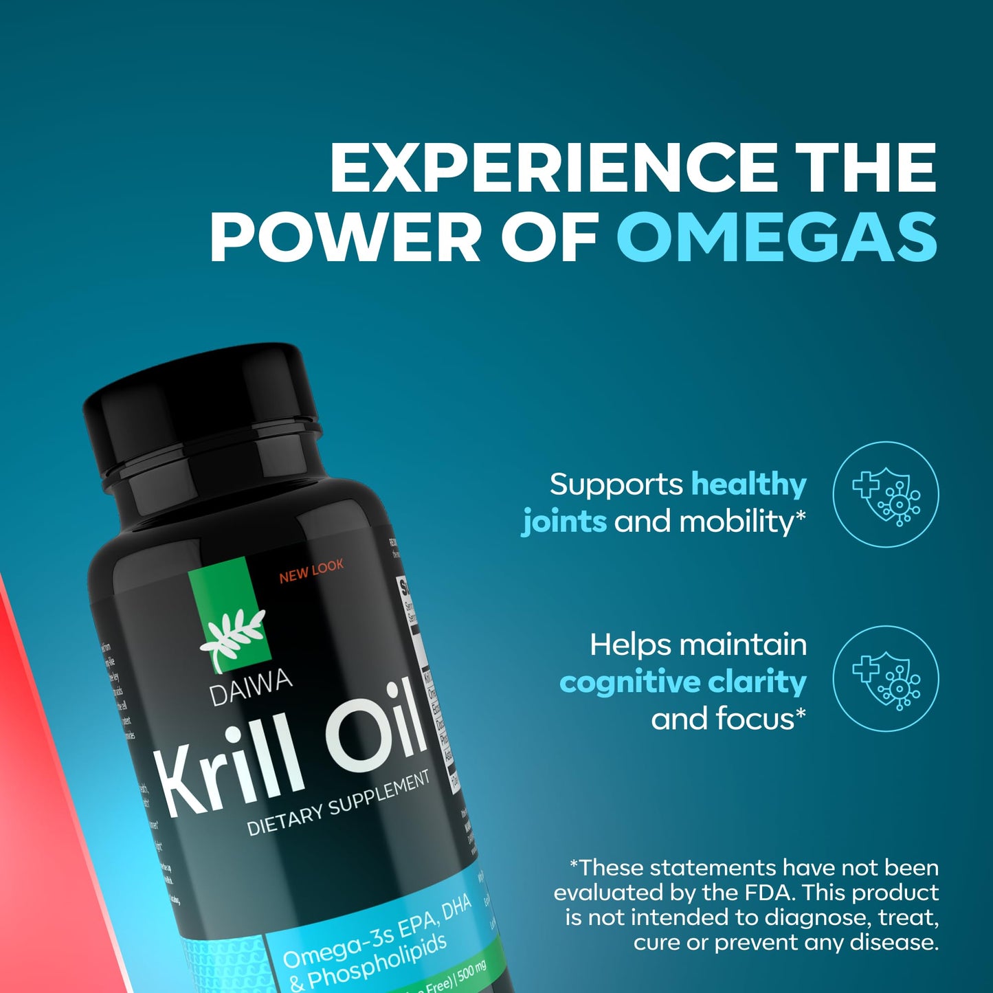 Daiwa Health Development Plasmanex 1 + Krill Oil Capsules, 120 Count