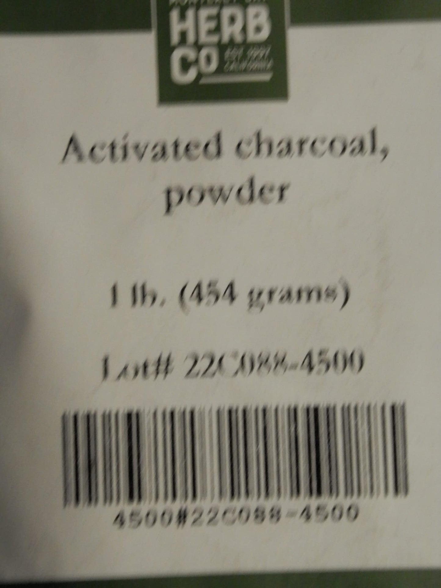 Monterey Bay Spice Company Activated Charcoal Powder 16 oz