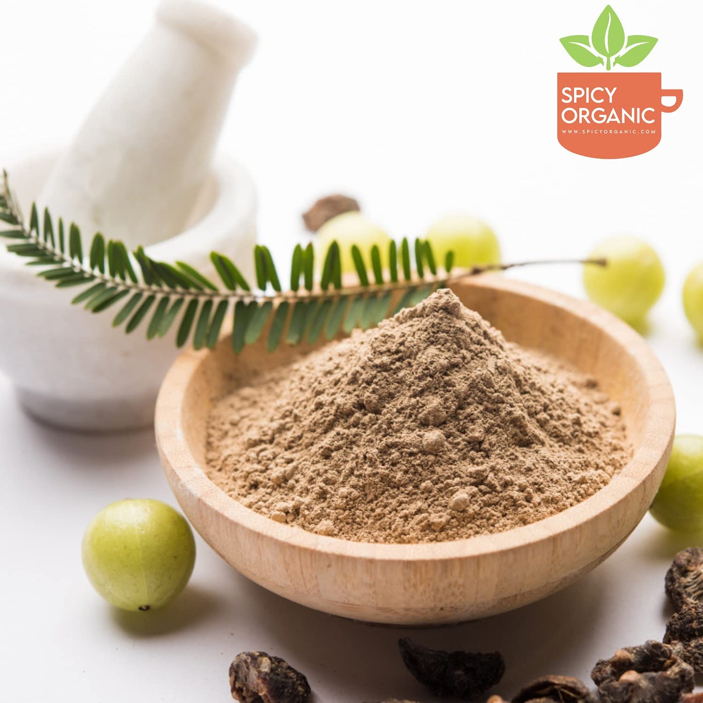 Spicy Organic Amla Powder, 4 oz