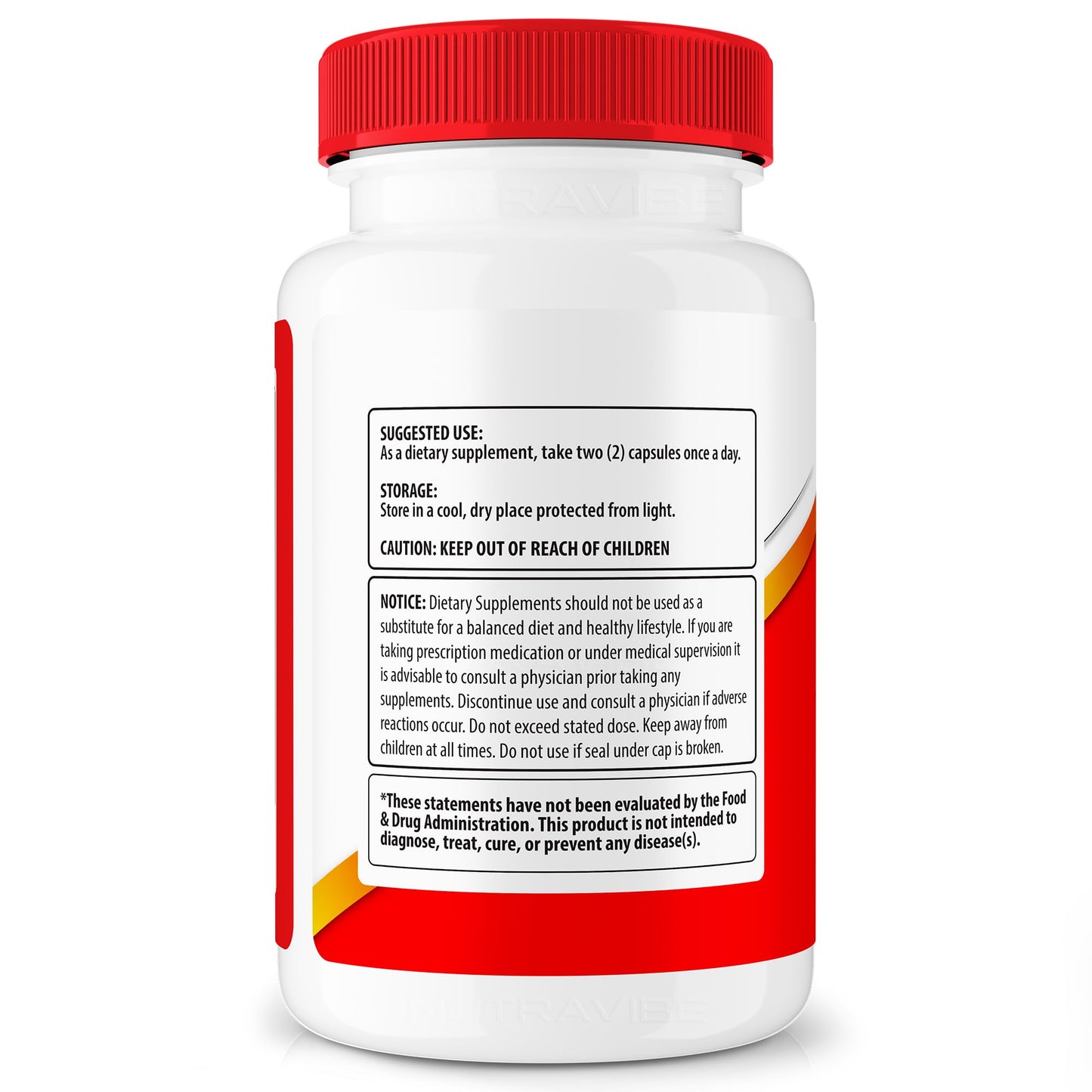 NutraVibe Dia Med Premium Blood Balance Support Capsules 180 Capsules