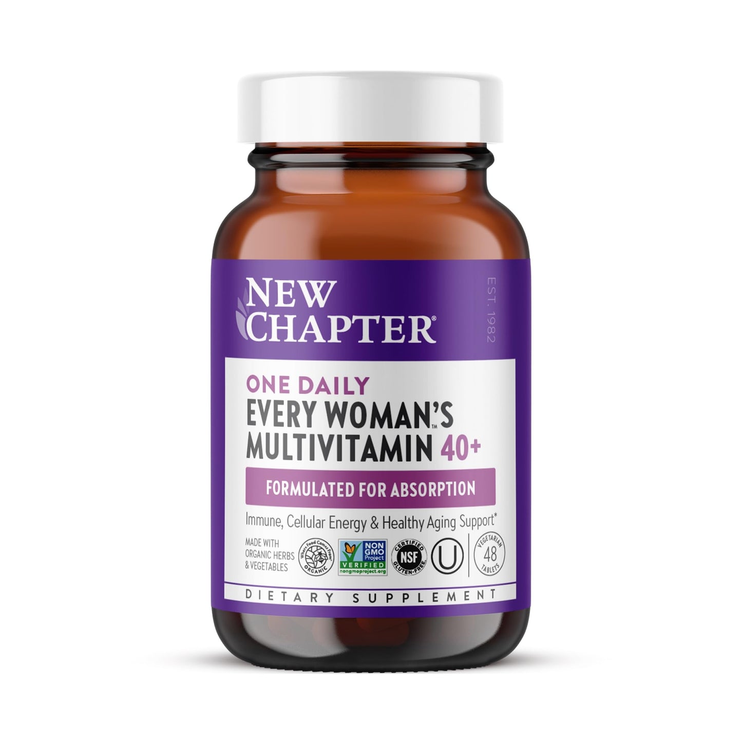 New Chapter Every Woman's One Daily 40+ Multivitamin 48 Tablets