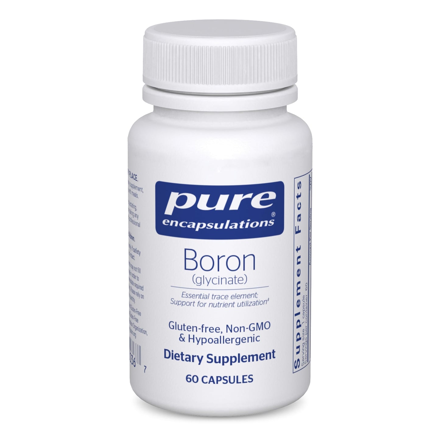 Pure Encapsulations Boron Glycinate Capsule, 60 Capsules