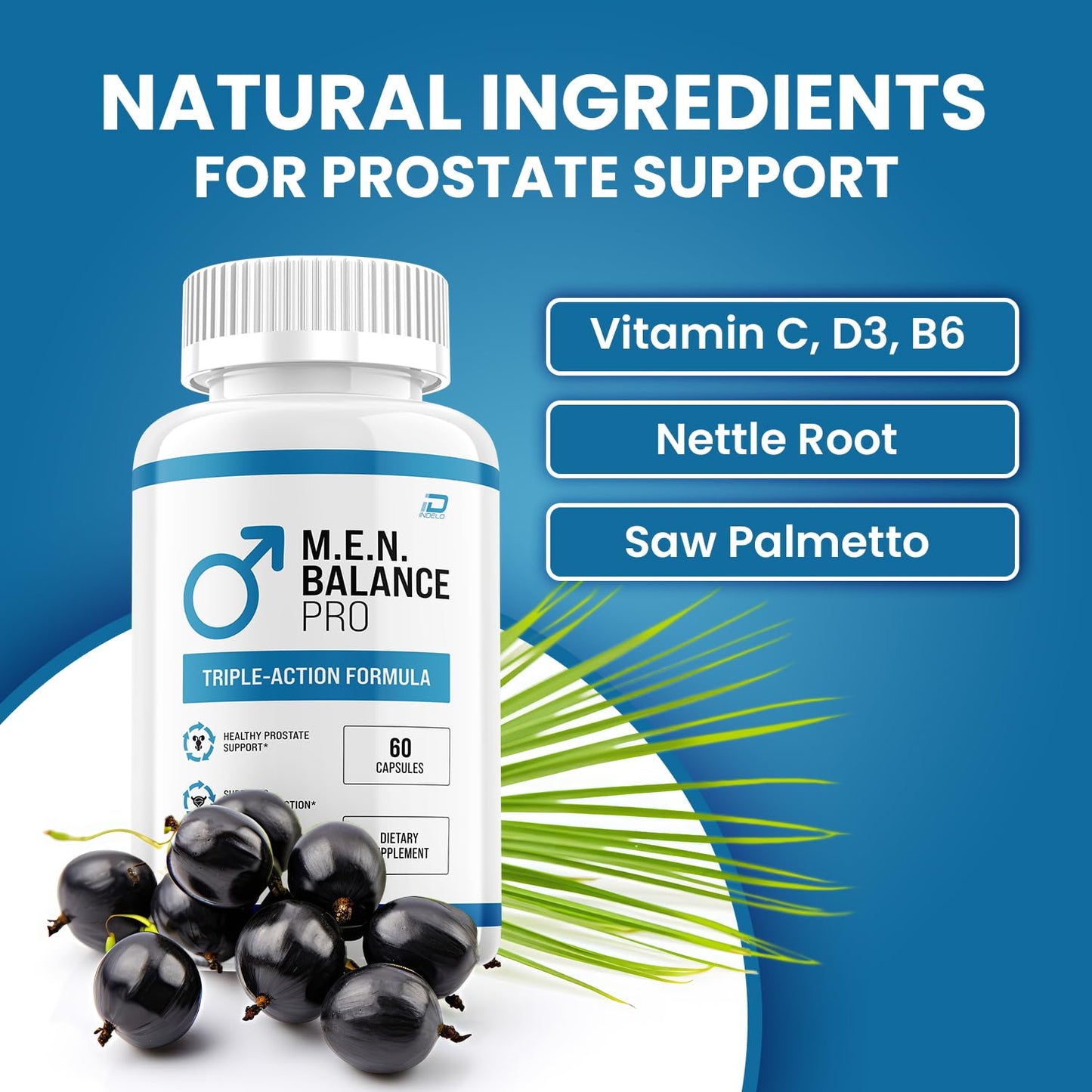 Indelo M.E.N Balance Pro Supplement 300 Capsules