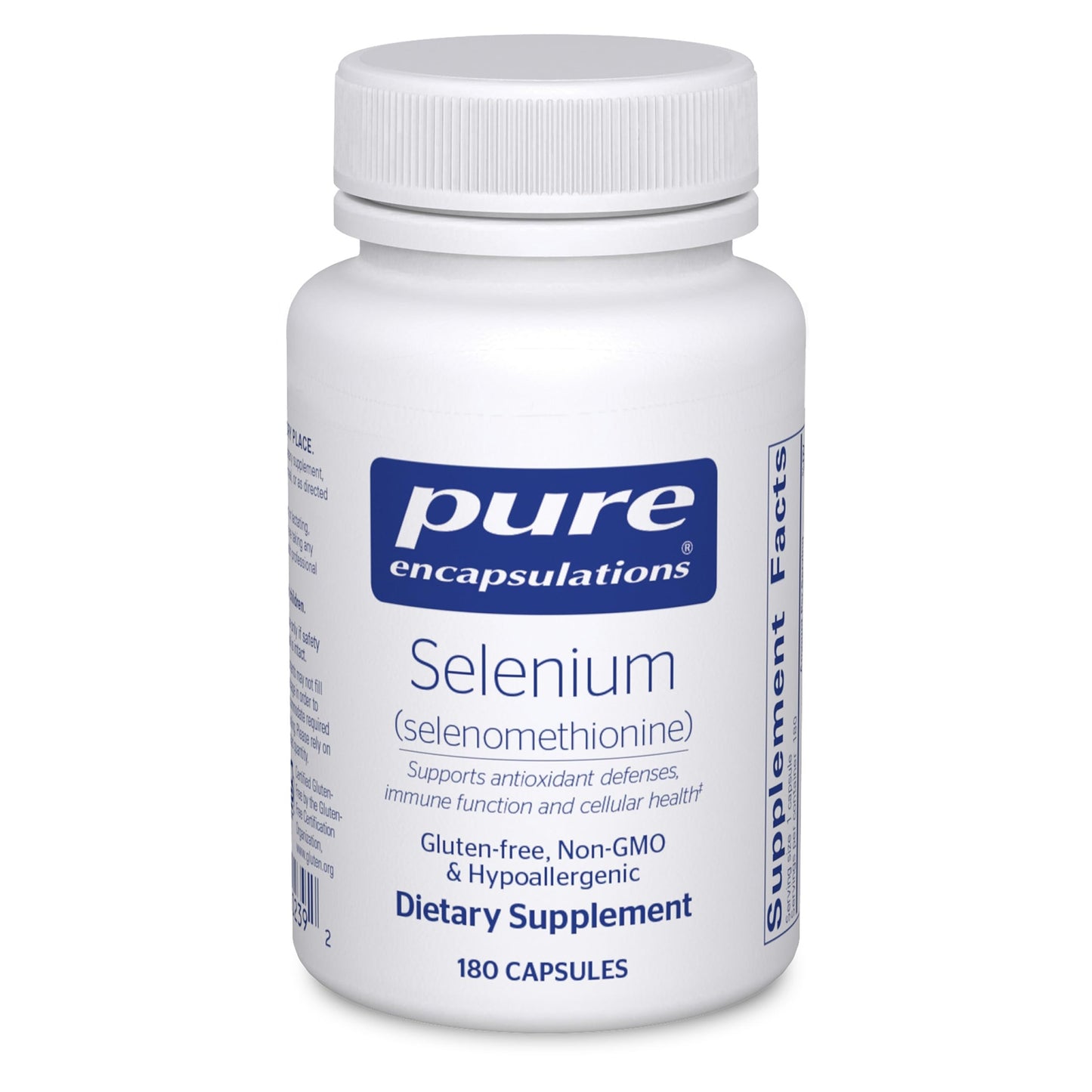 Pure Encapsulations Selenium 200 mcg, 180 Capsules