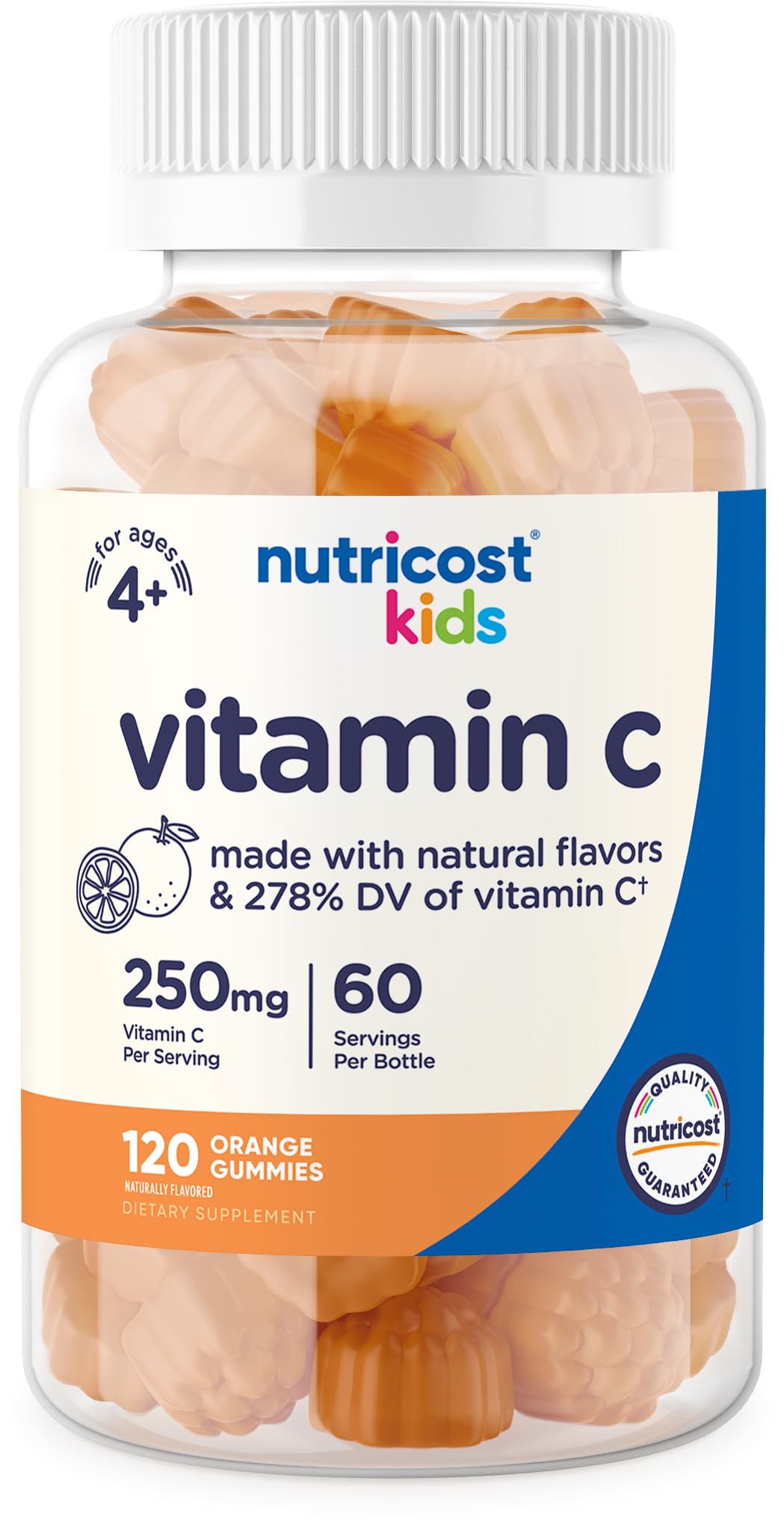 Nutricost Kids Vitamin C Gummies Gummy 120 Gummies