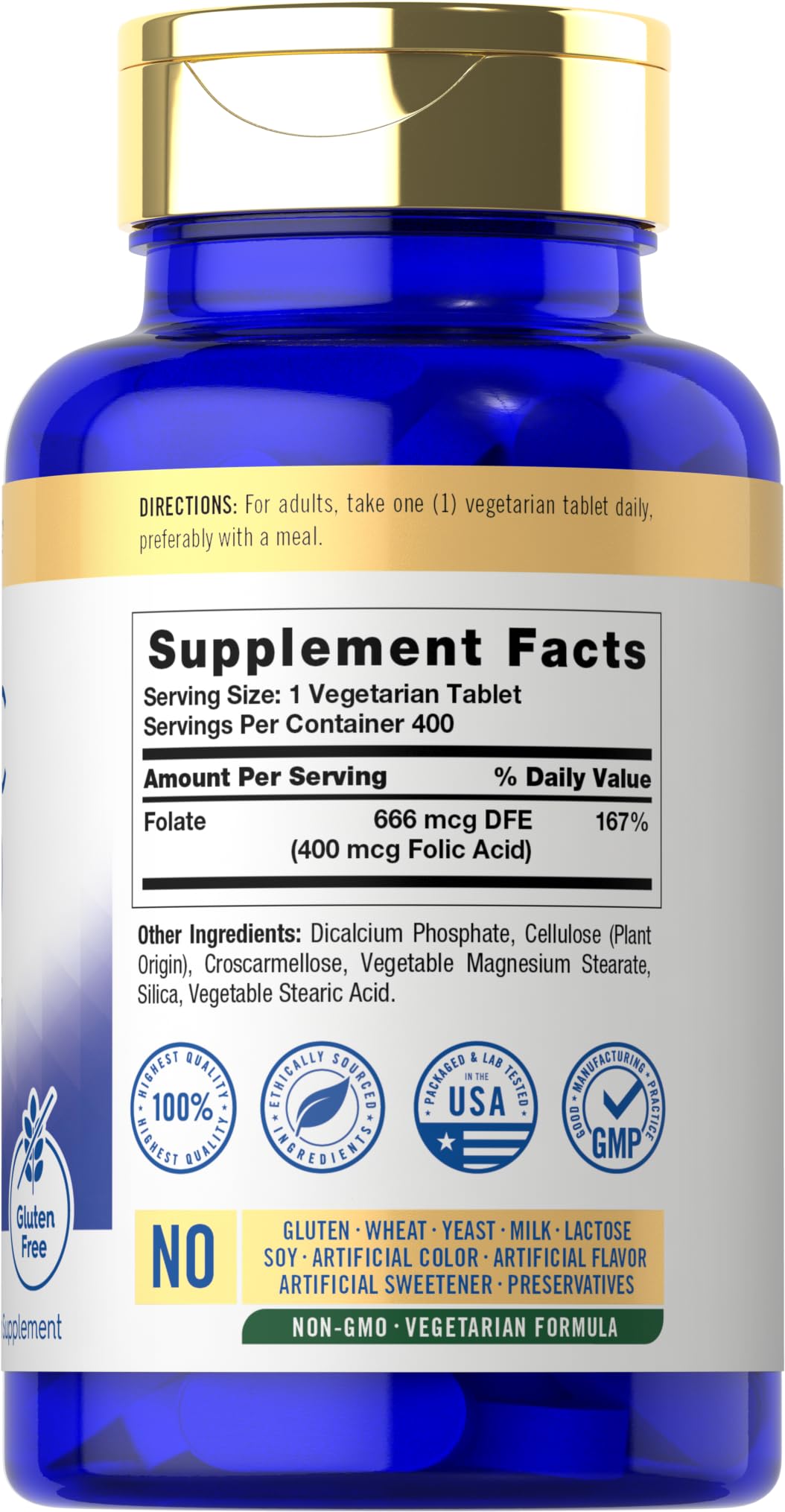 Carlyle Folic Acid Tablet 400 Tablets