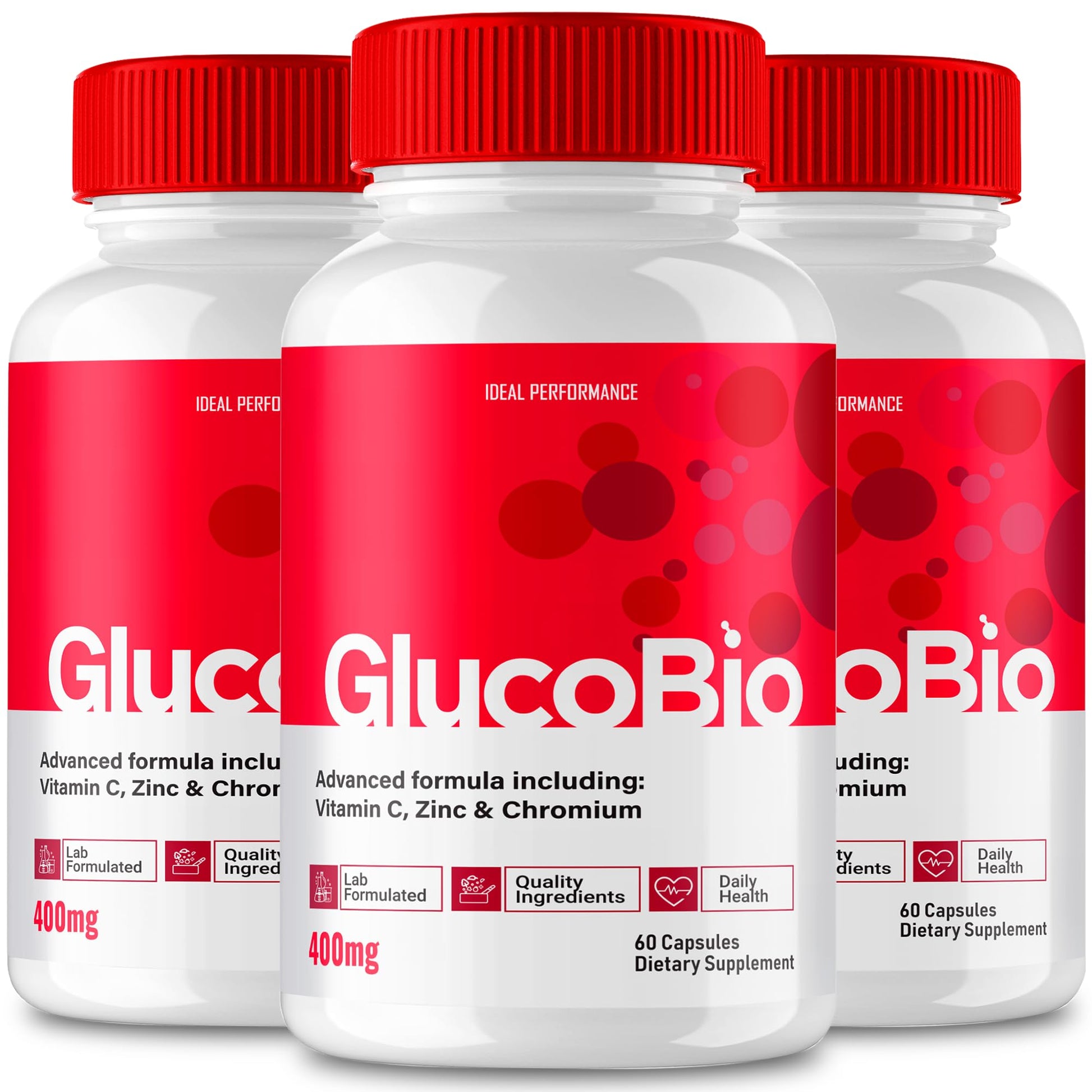 Ideal Performance GlucoBio Capsules 180-count
