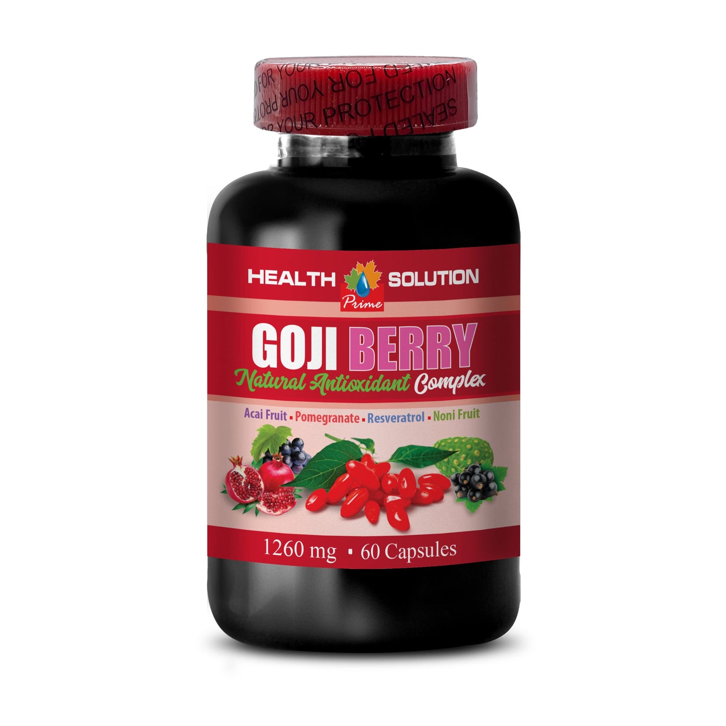 Health Solution Prime Brain and Memory Power Boost Capsules, 120 Capsules
