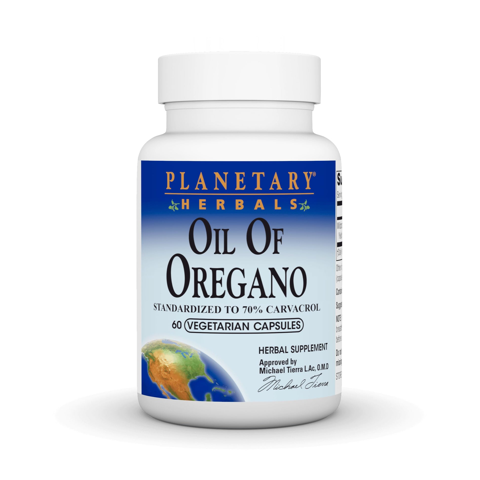 Planetary Herbals Oil of Oregano Capsule 120 Count