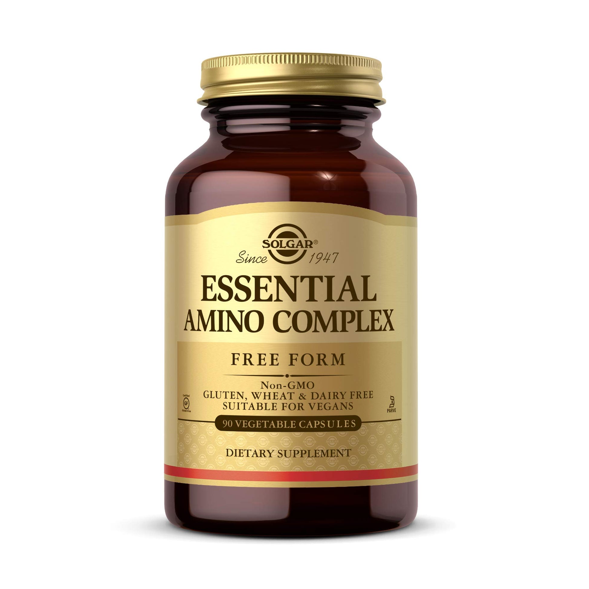 Solgar Essential Amino Complex Capsules, 90 Count