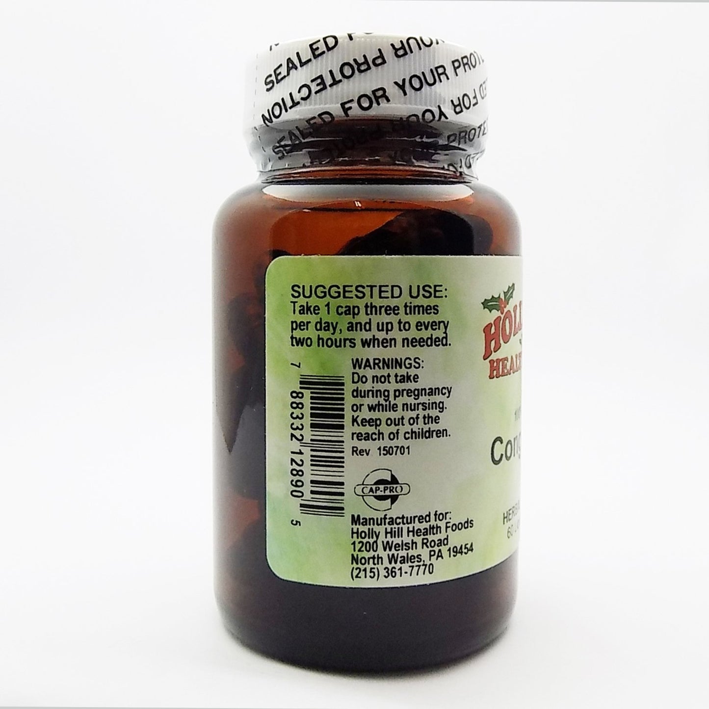 Holly Hill Health Foods CongestEeze Capsules 60 Count
