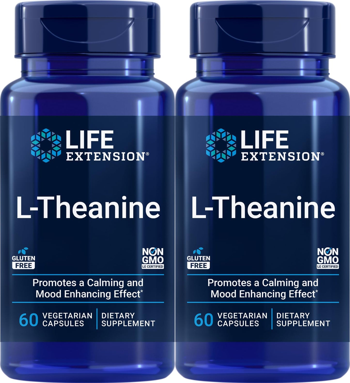 Life Extension L-Theanine Capsules, 120 Count