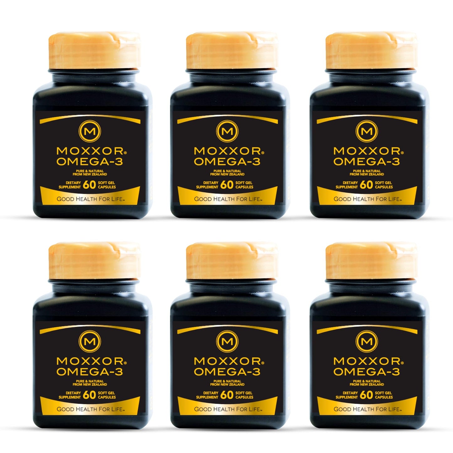 Moxxor Omega-3 New Zealand Green Lipped Mussel Oil Capsule, 360 Capsules