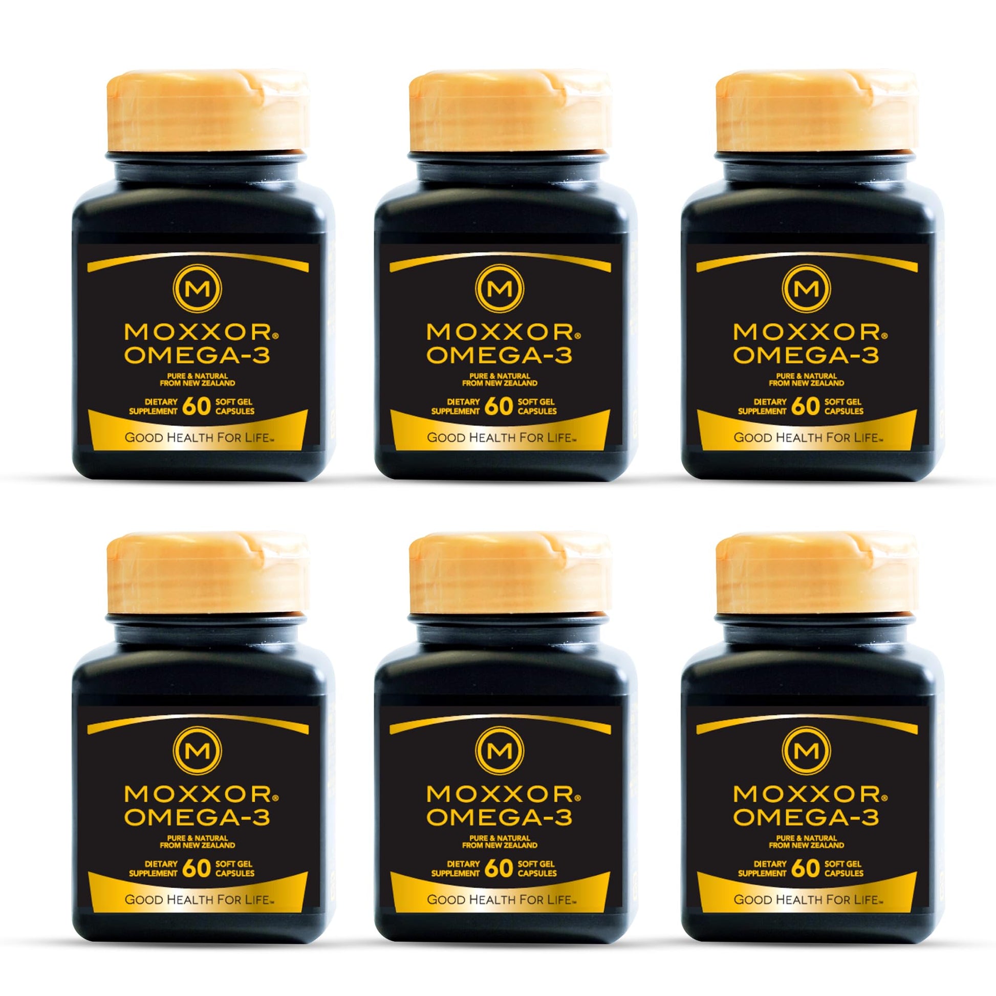 Moxxor Omega-3 New Zealand Green Lipped Mussel Oil Capsule, 360 Capsules