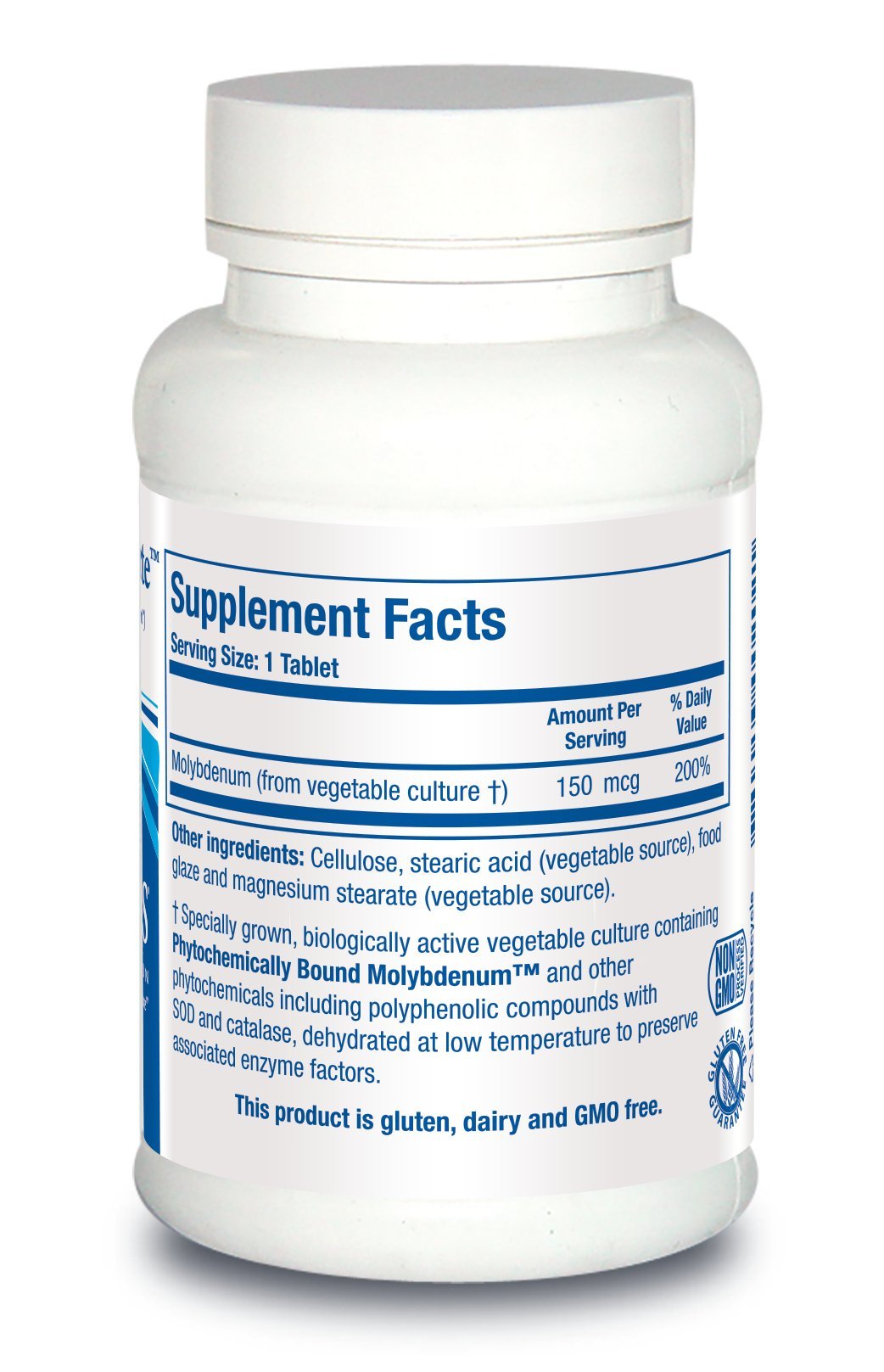 Biotics Research MoZyme Forte Molybdenum 150 mcg Tablet, 100 Tablets