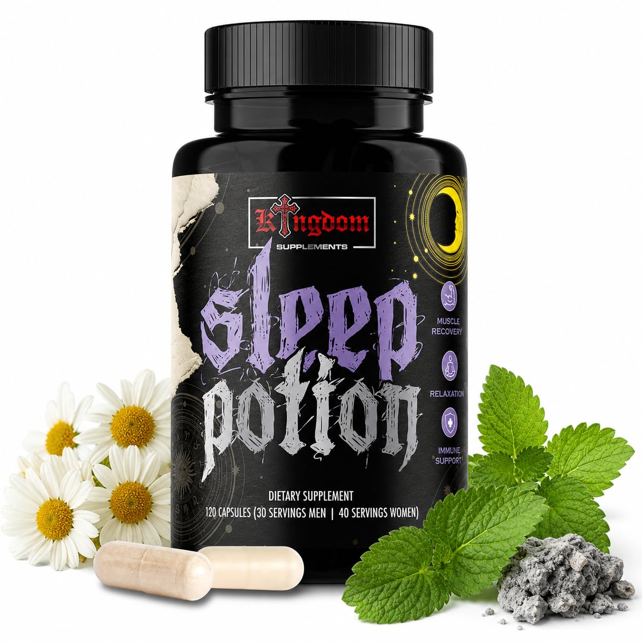 Kingdom Supplements Sleep Potion Capsules 120