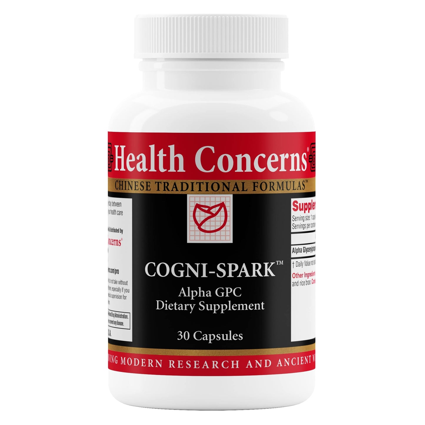 Health Concerns Cogni-Spark Tablet, 30 Count