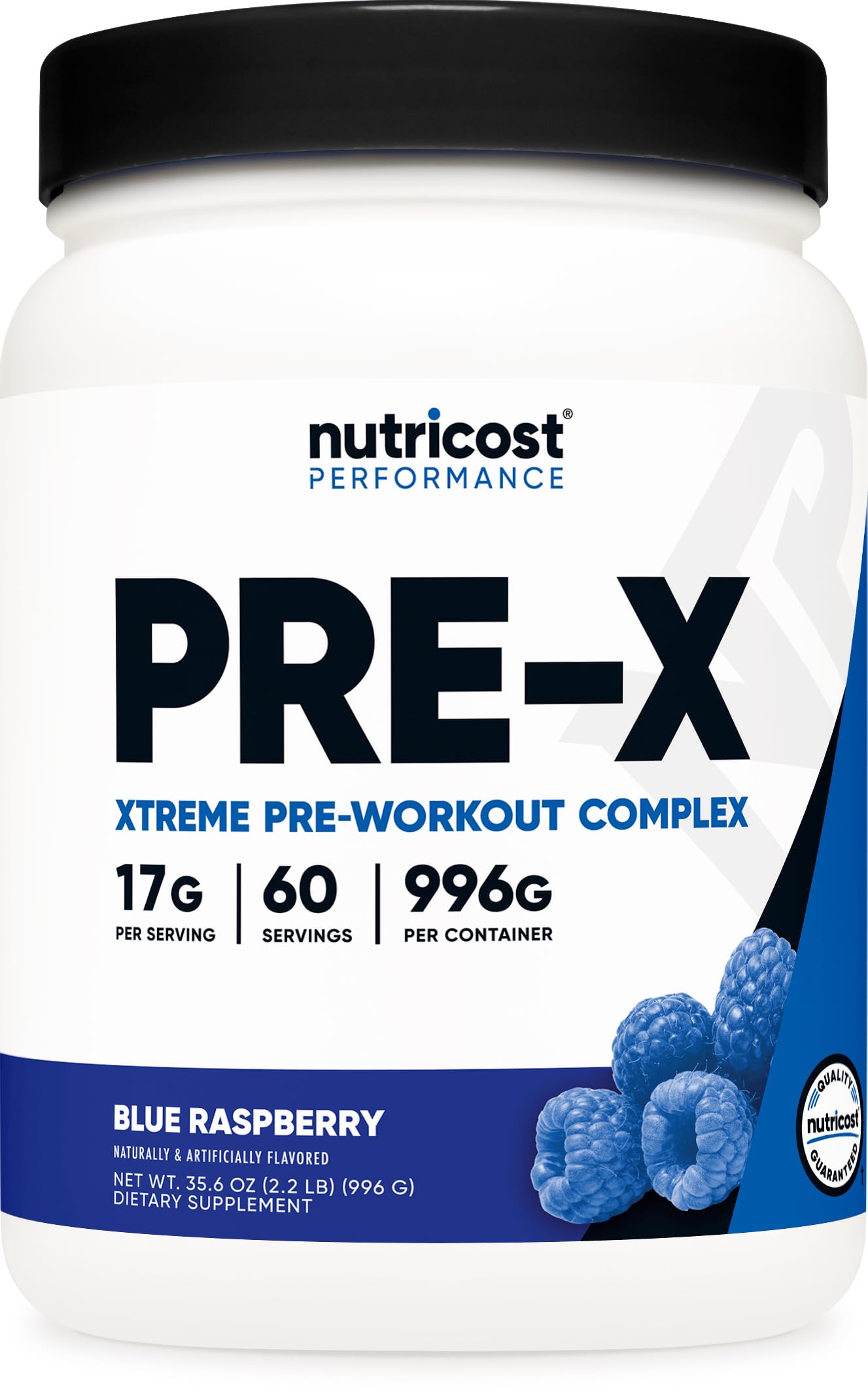 Nutricost Pre-X Xtreme Pre-Workout Complex Powder, 35.6 Ounce