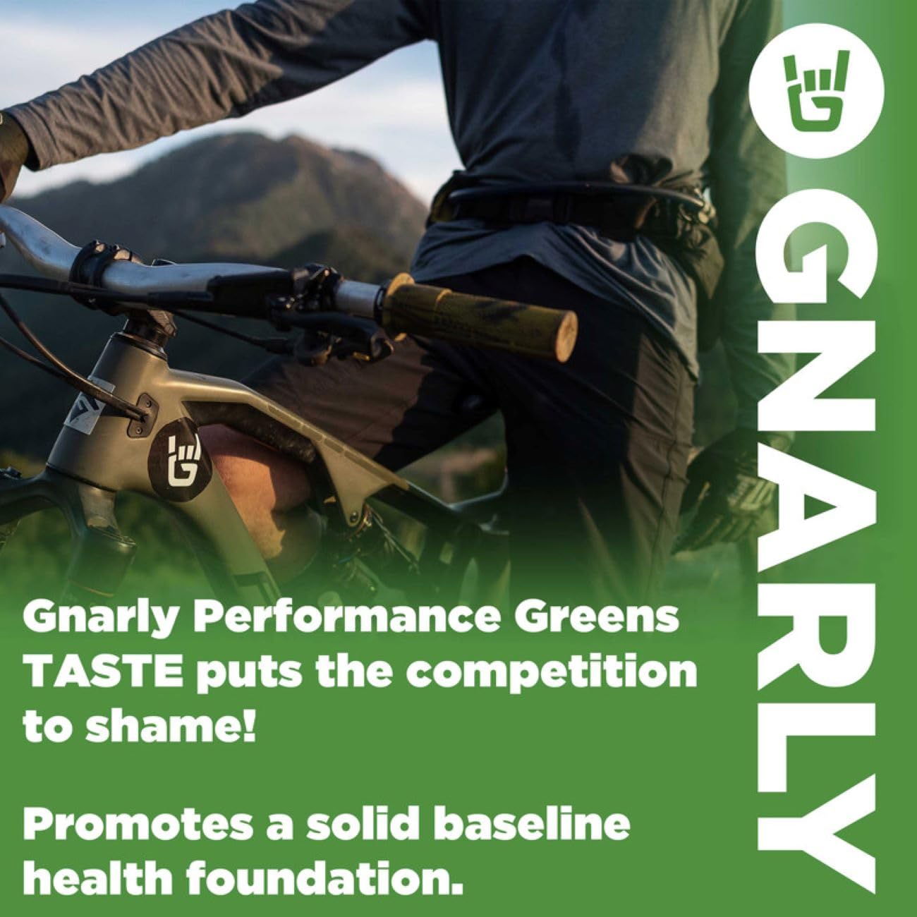 Gnarly Nutrition Greens Superfood Powder – Lemon Mint, Performance Super Greens – NSF Certified, Organic, Probiotics & Essential Micronutrients, 11.64 oz