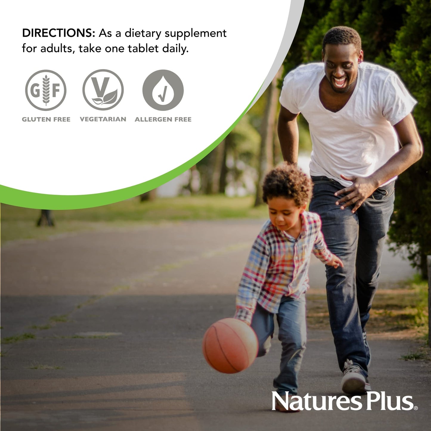 NaturesPlus Vitamin D3 Extended Release Tablet 1 Count