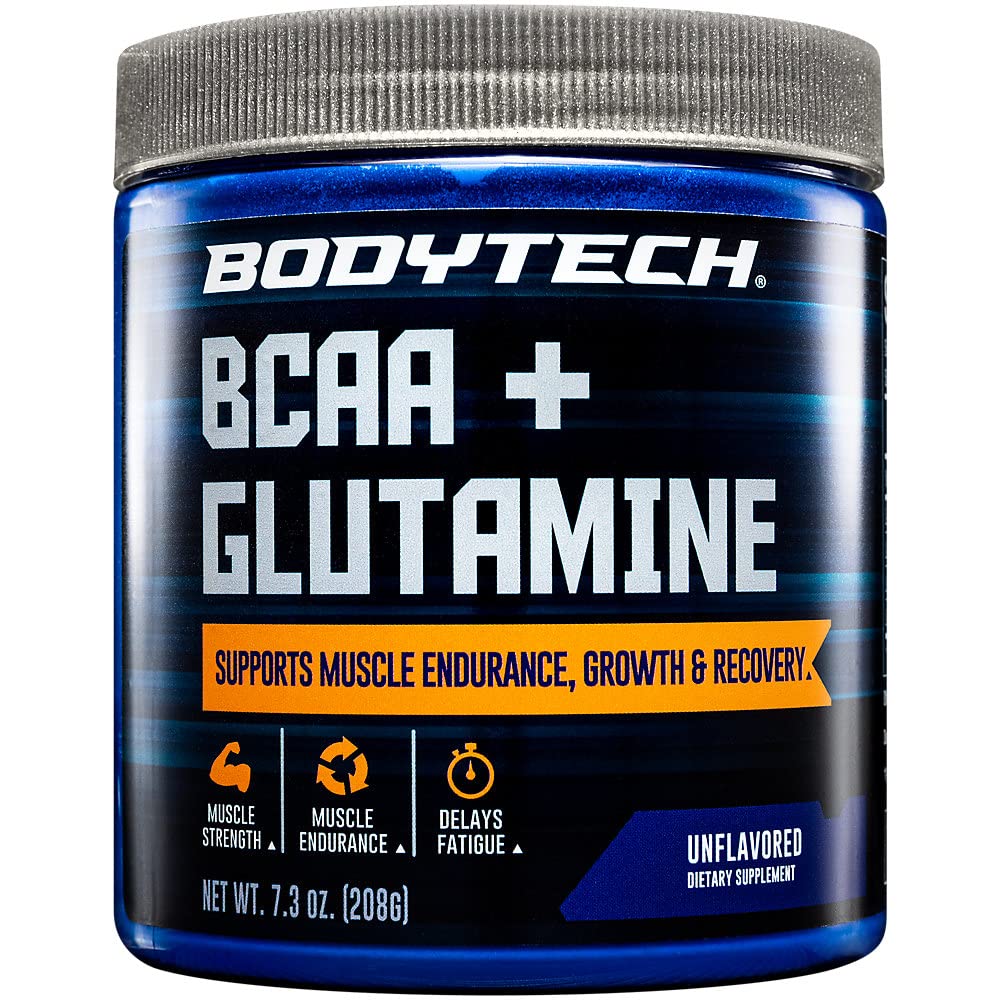 BodyTech BCAA + Glutamine Powder, 7.3 oz